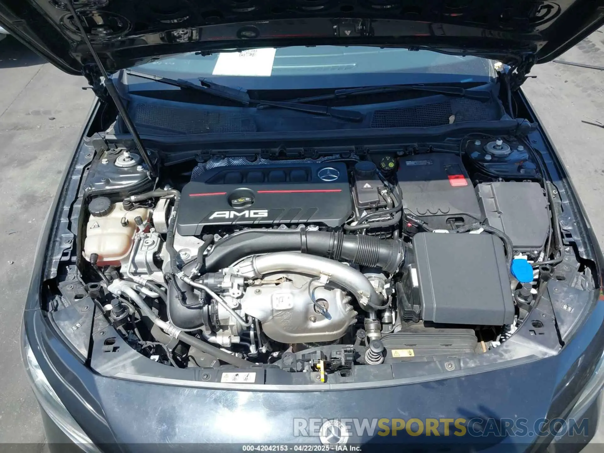 10 fotografías del automóvil dañado W1K3G5BB1MJ293241 MERCEDES-BENZ AMG A 35 2021
