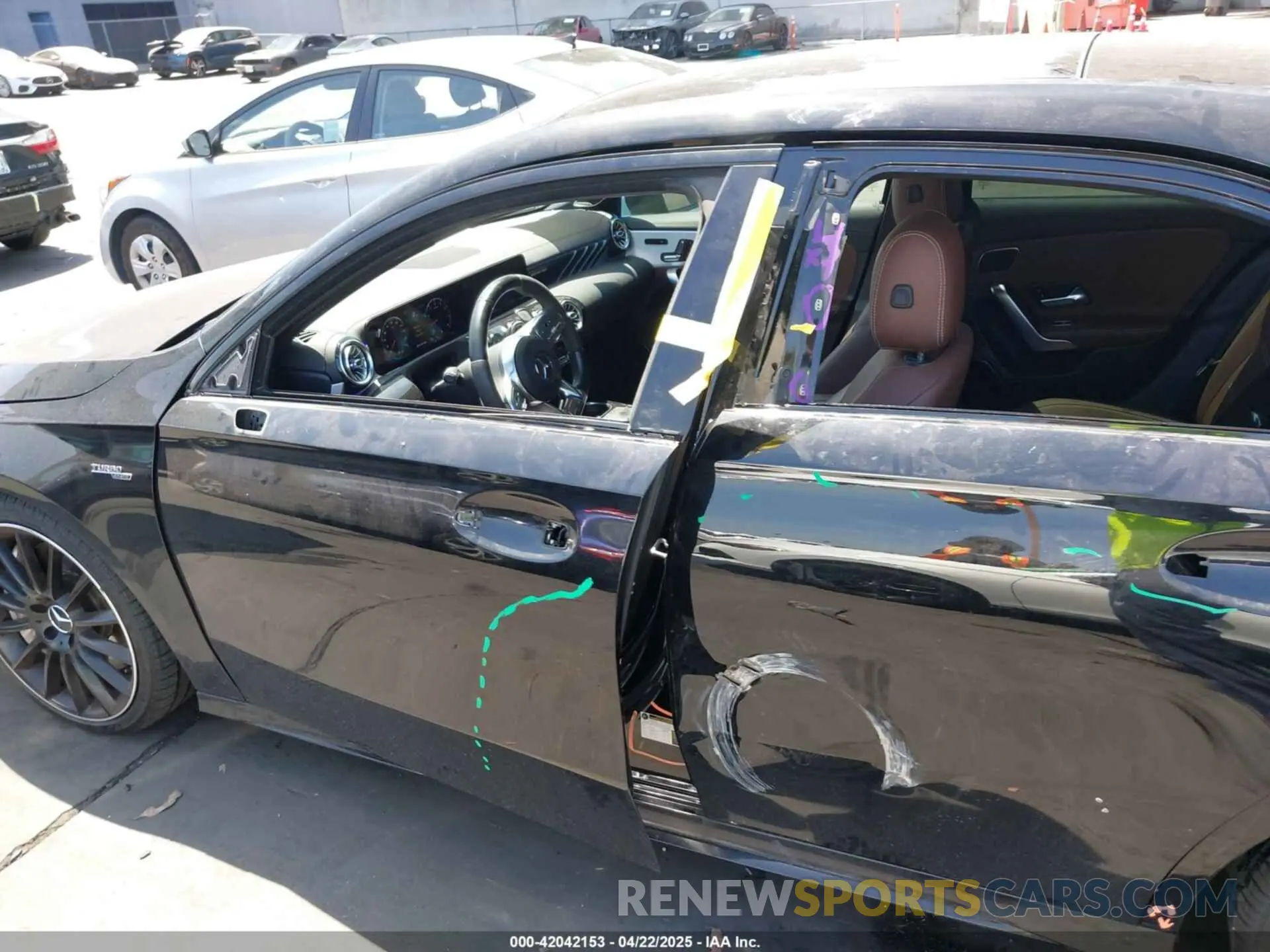 15 fotografías del automóvil dañado W1K3G5BB1MJ293241 MERCEDES-BENZ AMG A 35 2021
