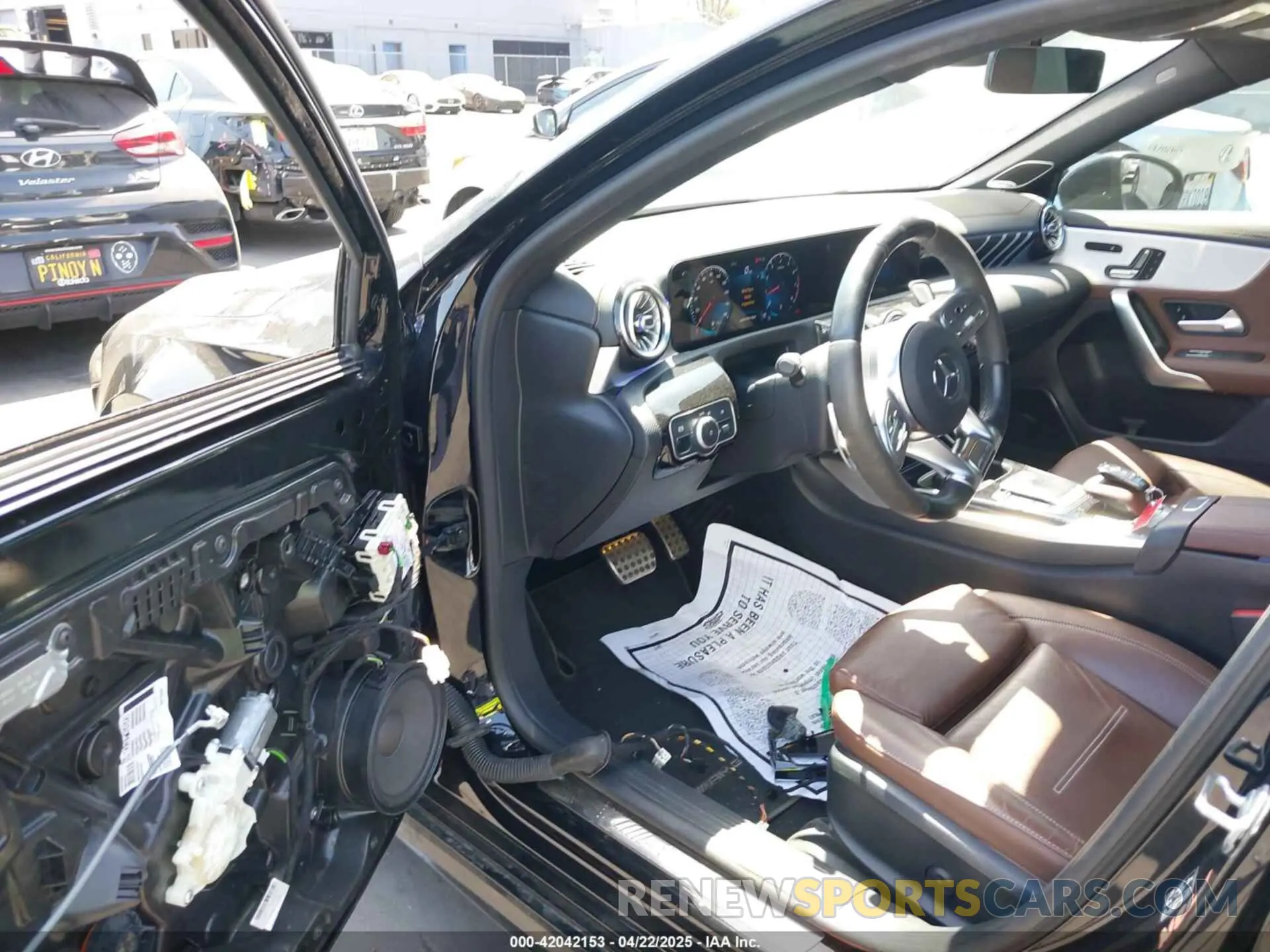 18 fotografías del automóvil dañado W1K3G5BB1MJ293241 MERCEDES-BENZ AMG A 35 2021