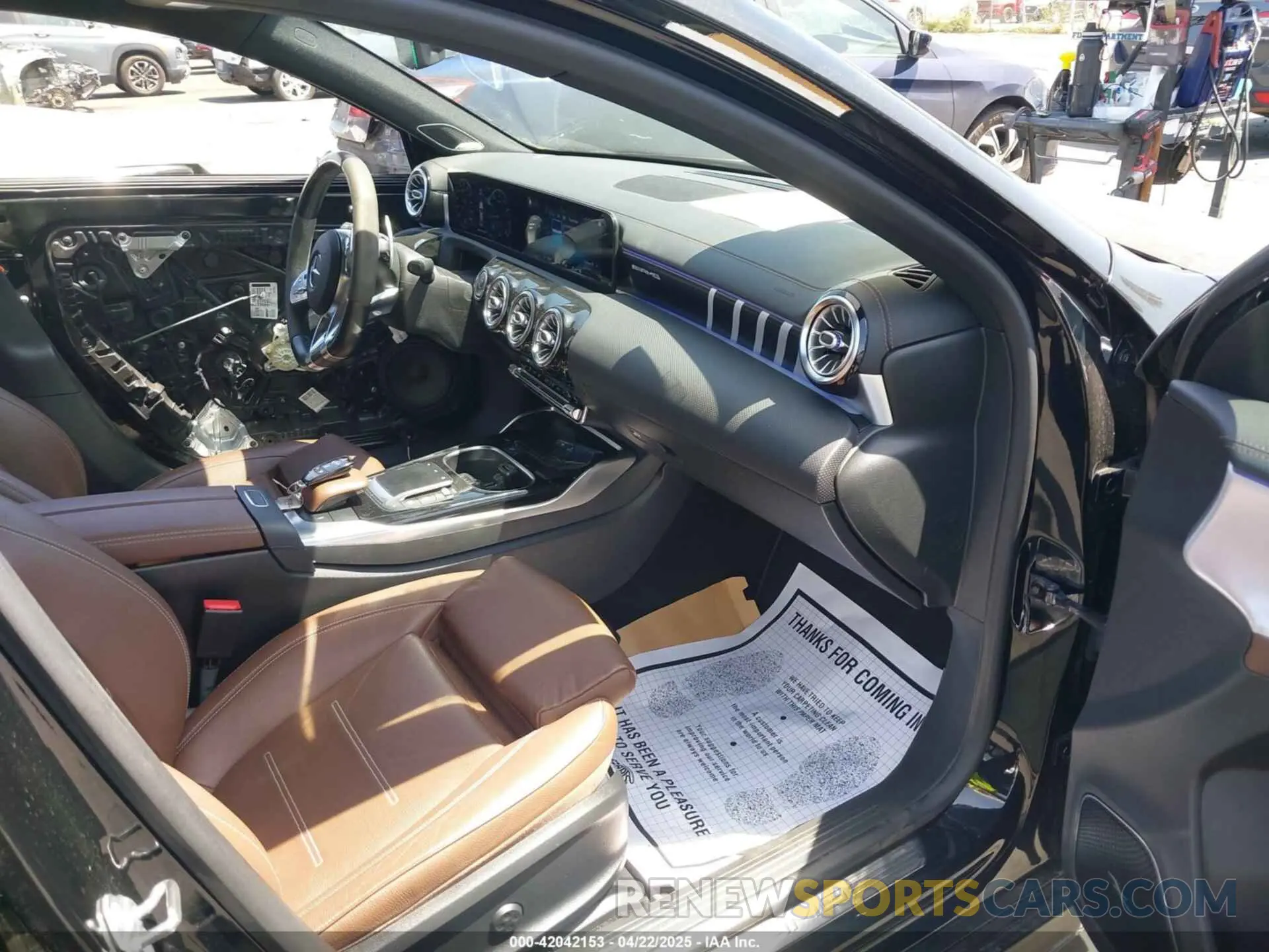 5 fotografías del automóvil dañado W1K3G5BB1MJ293241 MERCEDES-BENZ AMG A 35 2021
