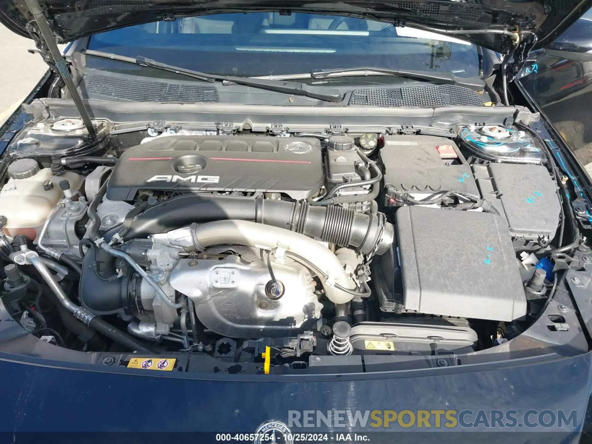10 fotografías del automóvil dañado W1K3G5BB3MJ277218 MERCEDES-BENZ AMG A 35 2021