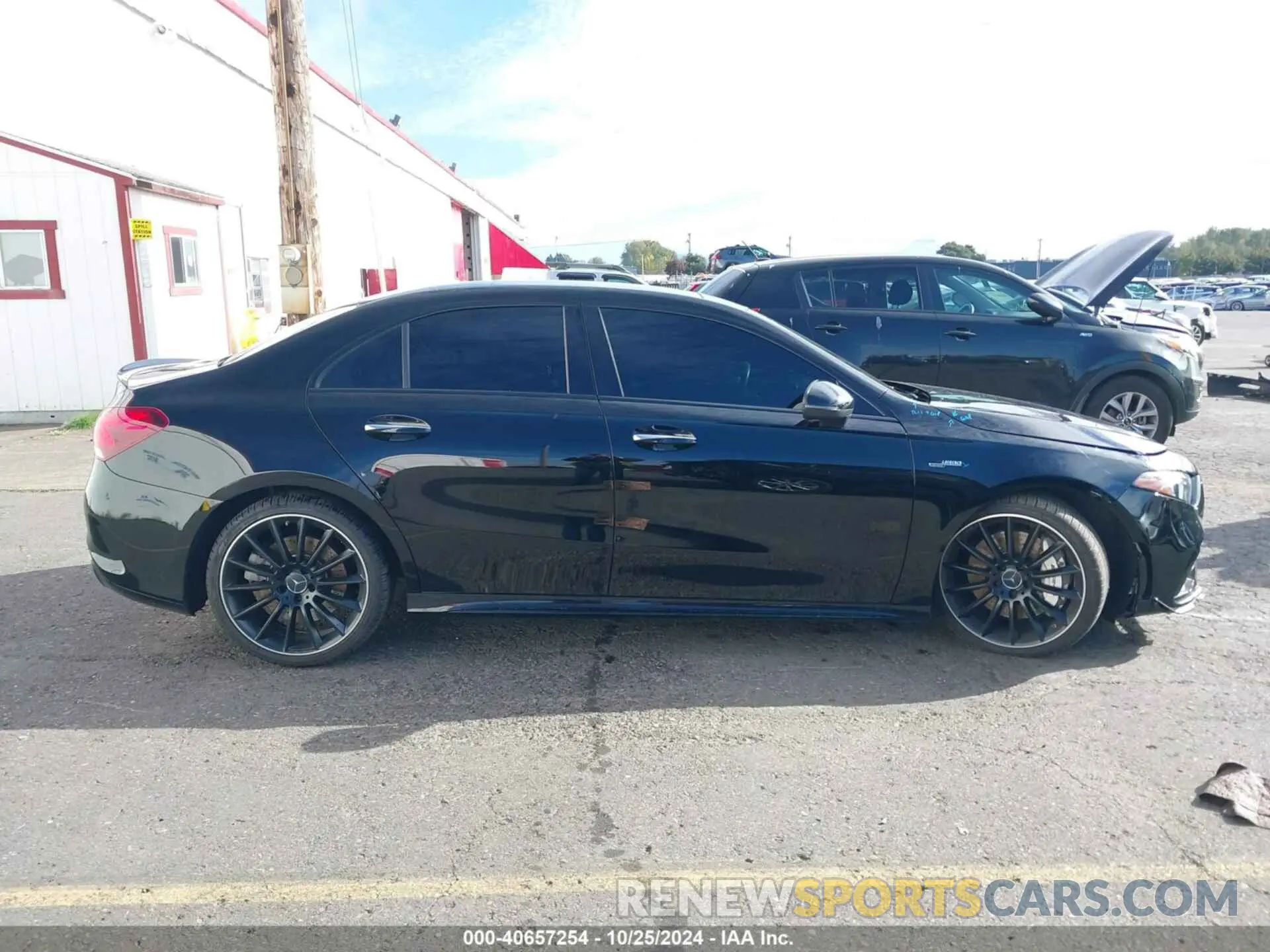 13 fotografías del automóvil dañado W1K3G5BB3MJ277218 MERCEDES-BENZ AMG A 35 2021