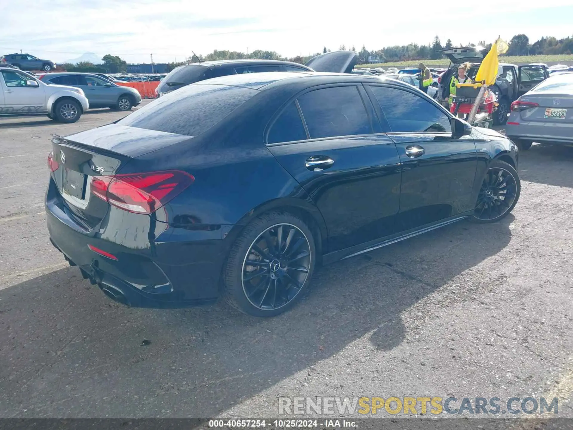 4 fotografías del automóvil dañado W1K3G5BB3MJ277218 MERCEDES-BENZ AMG A 35 2021