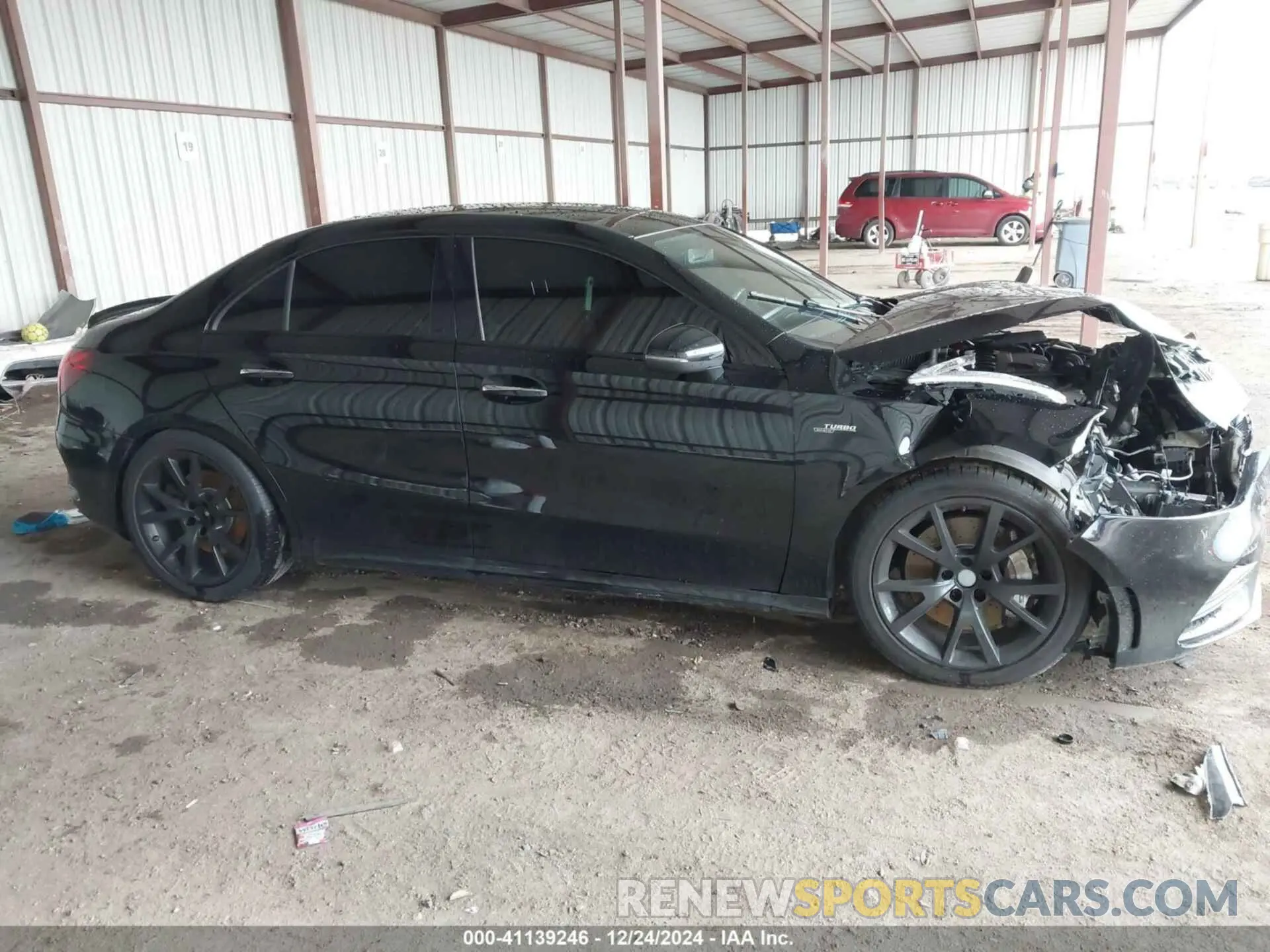 14 fotografías del automóvil dañado W1K3G5BB5MJ281061 MERCEDES-BENZ AMG A 35 2021