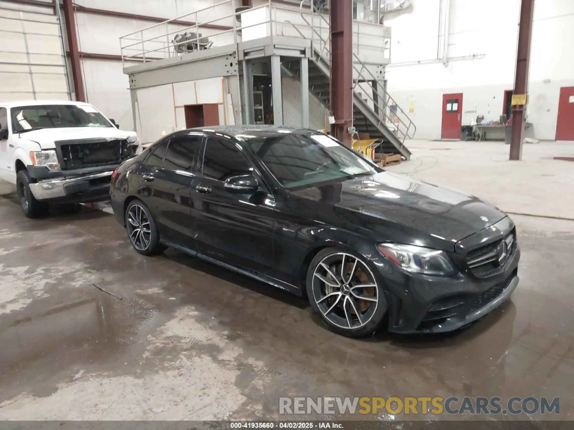 1 fotografías del automóvil dañado 55SWF6EB0KU285355 MERCEDES-BENZ AMG C 43 2019