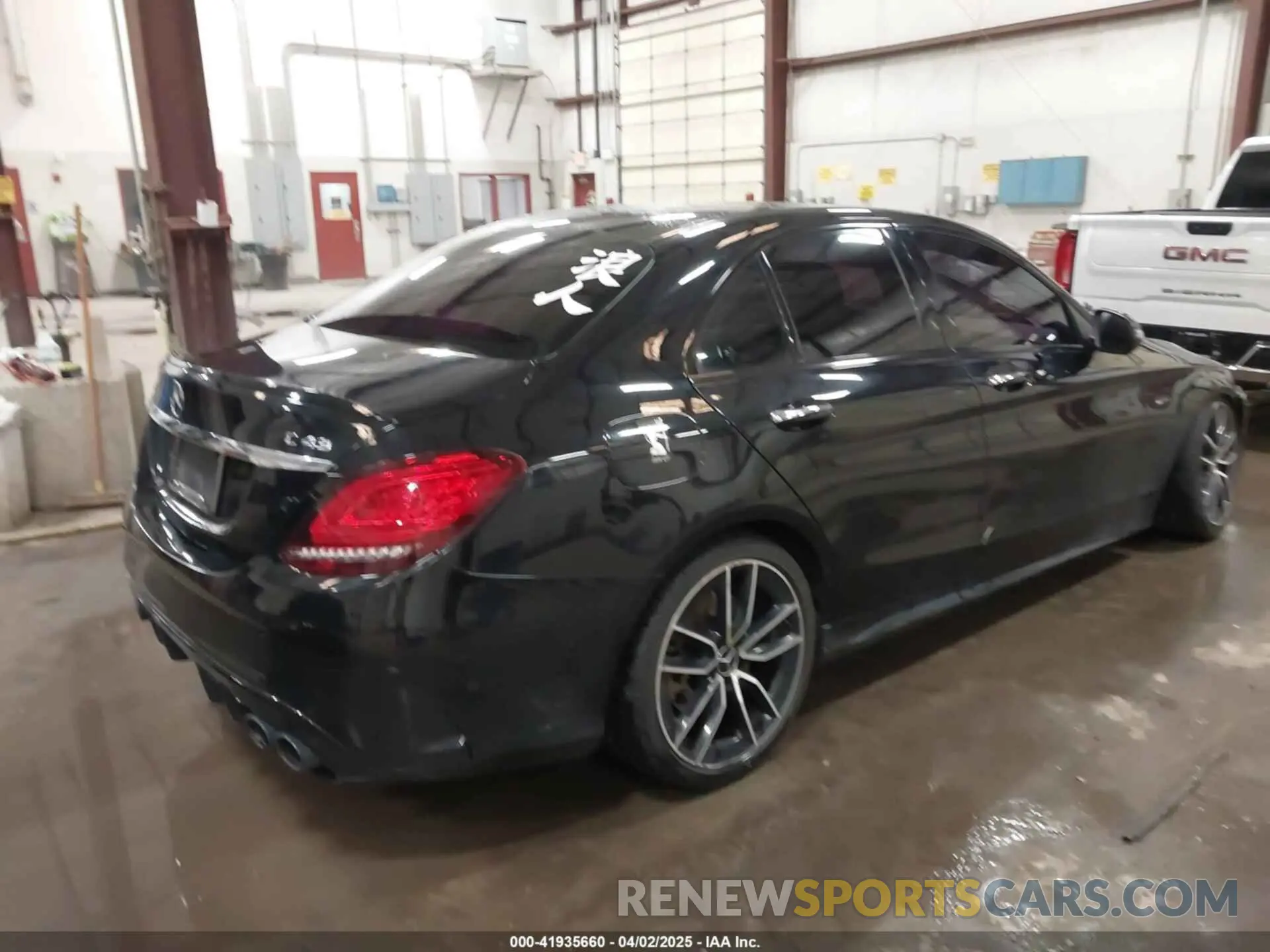 4 fotografías del automóvil dañado 55SWF6EB0KU285355 MERCEDES-BENZ AMG C 43 2019