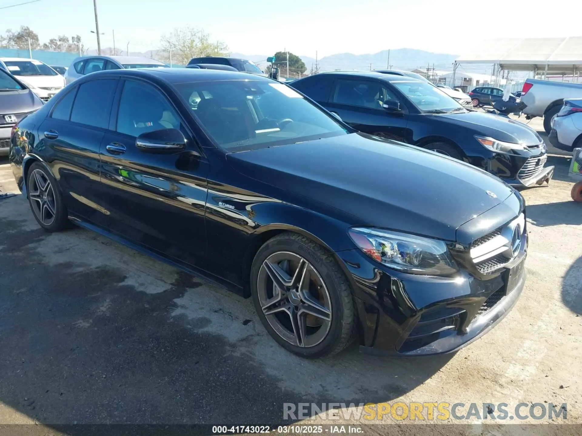 1 fotografías del automóvil dañado 55SWF6EB1KU285008 MERCEDES-BENZ AMG C 43 2019