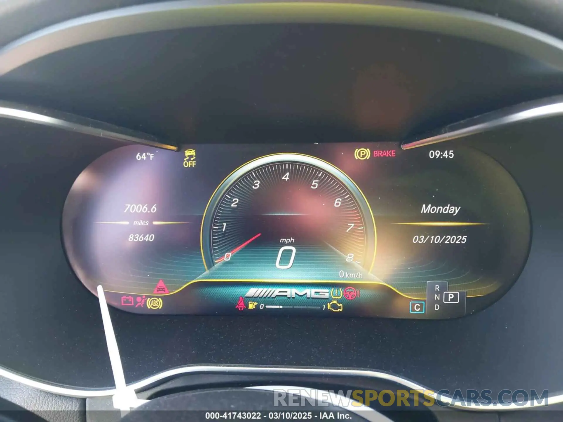 7 fotografías del automóvil dañado 55SWF6EB1KU285008 MERCEDES-BENZ AMG C 43 2019