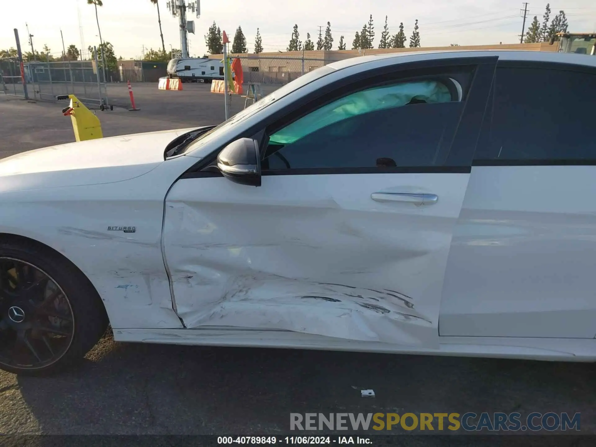 6 fotografías del automóvil dañado 55SWF6EB2KU294123 MERCEDES-BENZ AMG C 43 2019