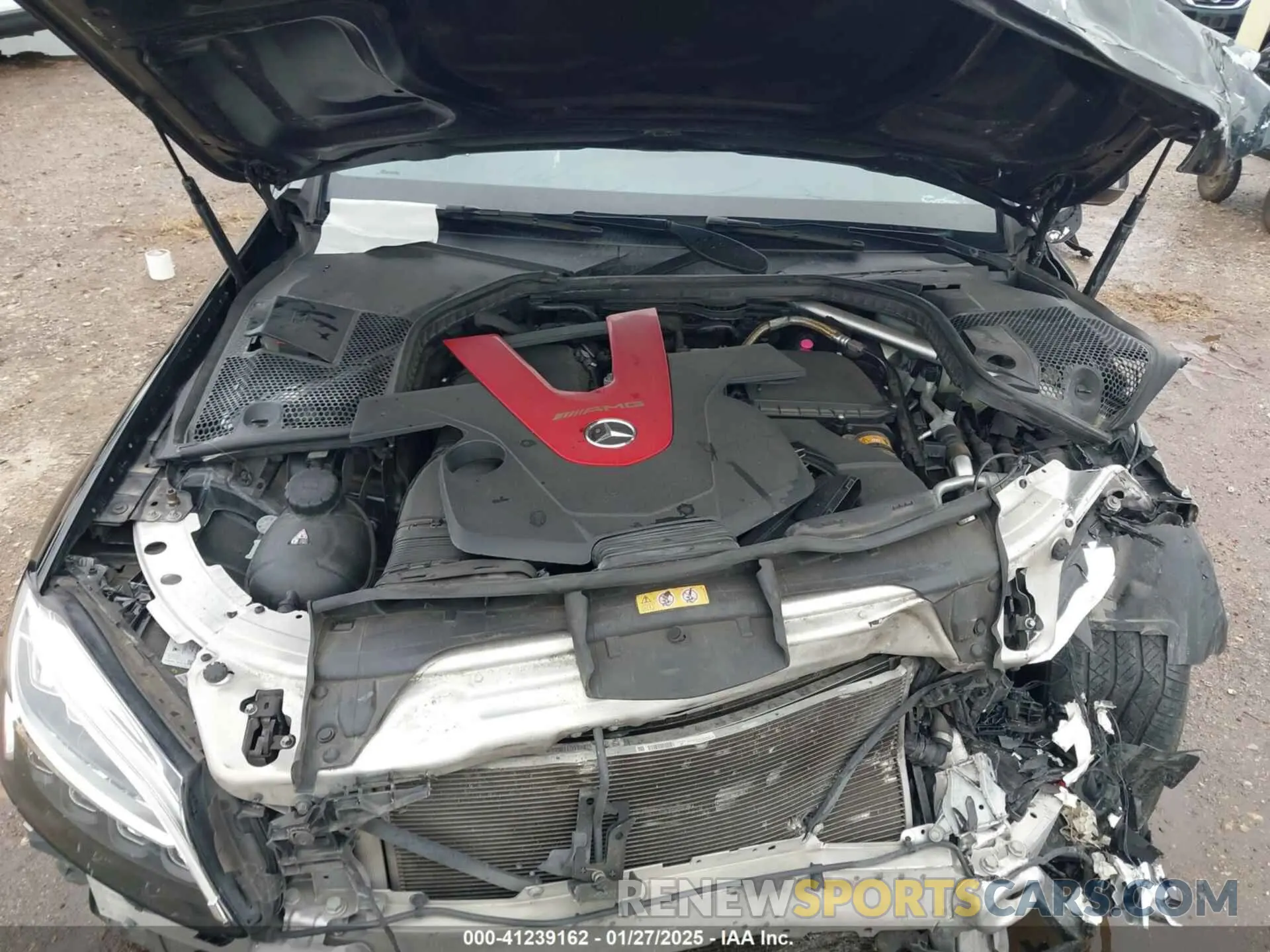 10 fotografías del automóvil dañado 55SWF6EB5KU287991 MERCEDES-BENZ AMG C 43 2019