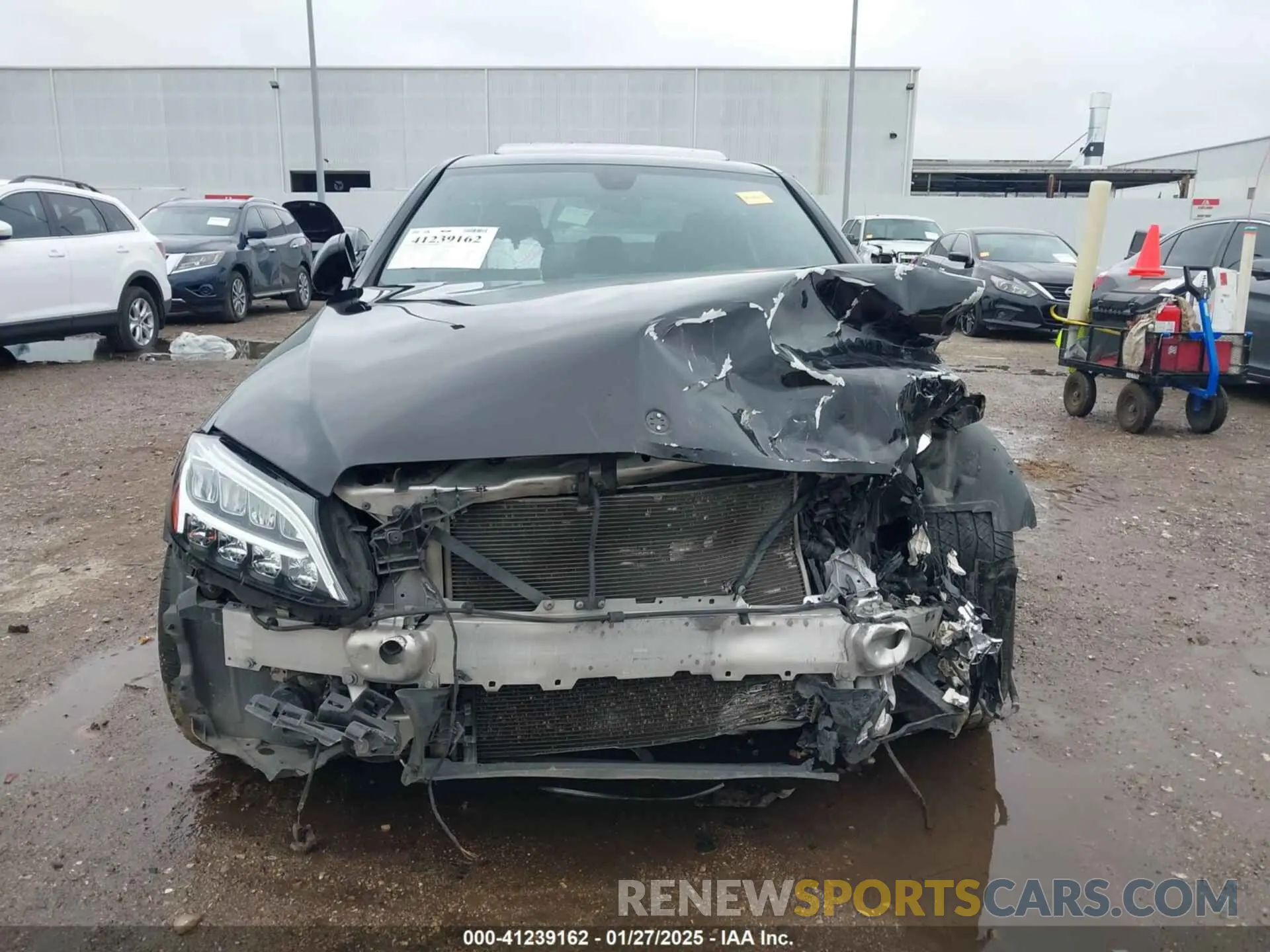 12 fotografías del automóvil dañado 55SWF6EB5KU287991 MERCEDES-BENZ AMG C 43 2019