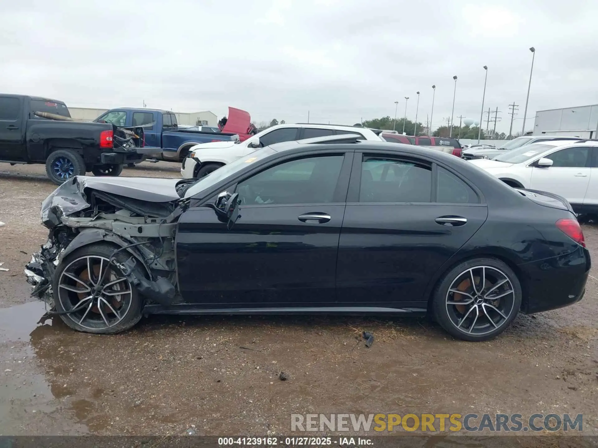 14 fotografías del automóvil dañado 55SWF6EB5KU287991 MERCEDES-BENZ AMG C 43 2019