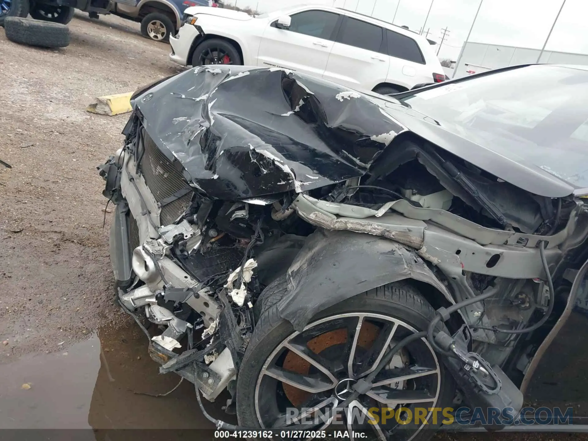 17 fotografías del automóvil dañado 55SWF6EB5KU287991 MERCEDES-BENZ AMG C 43 2019