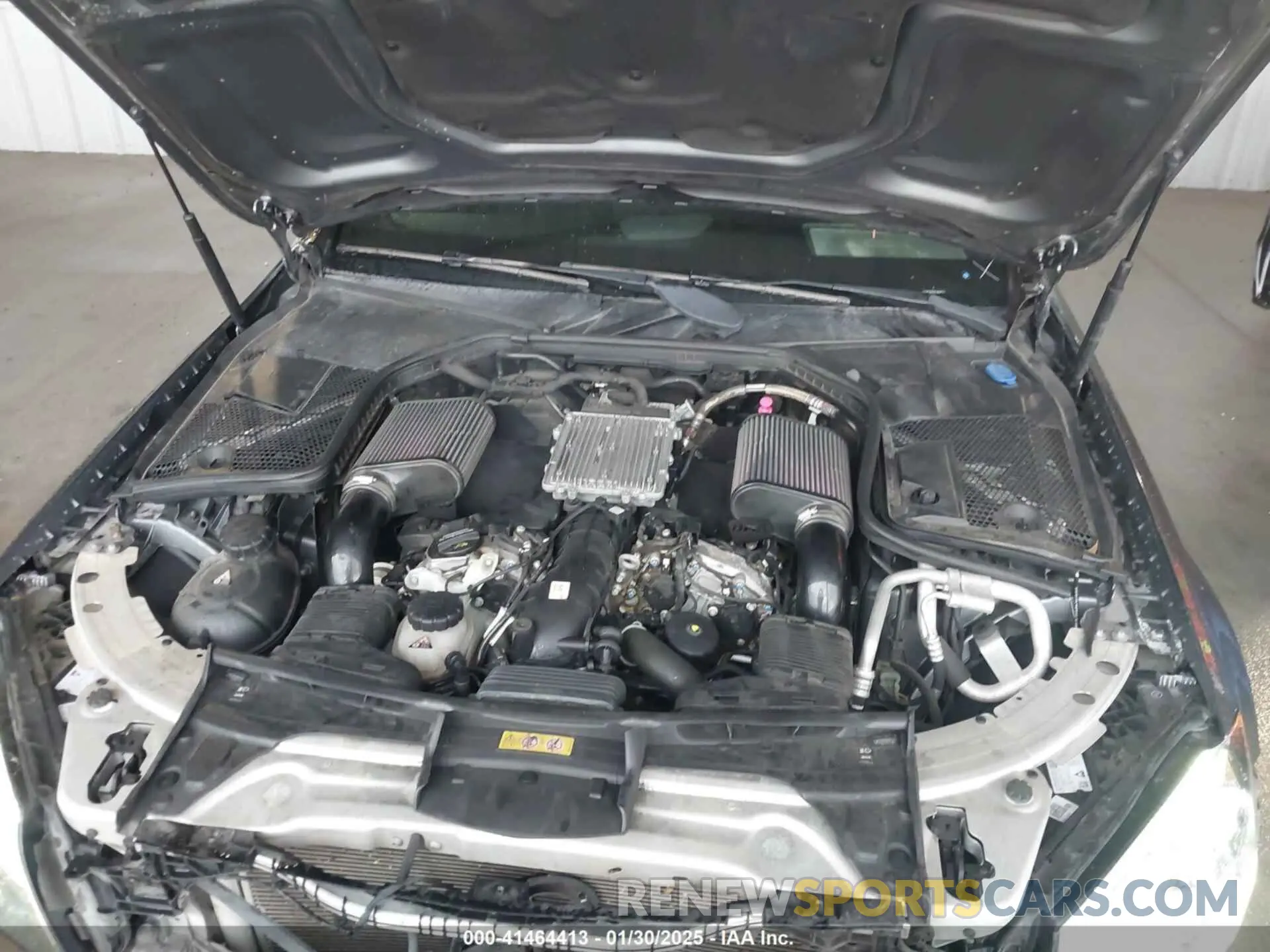 10 fotografías del automóvil dañado 55SWF6EB5KU306751 MERCEDES-BENZ AMG C 43 2019