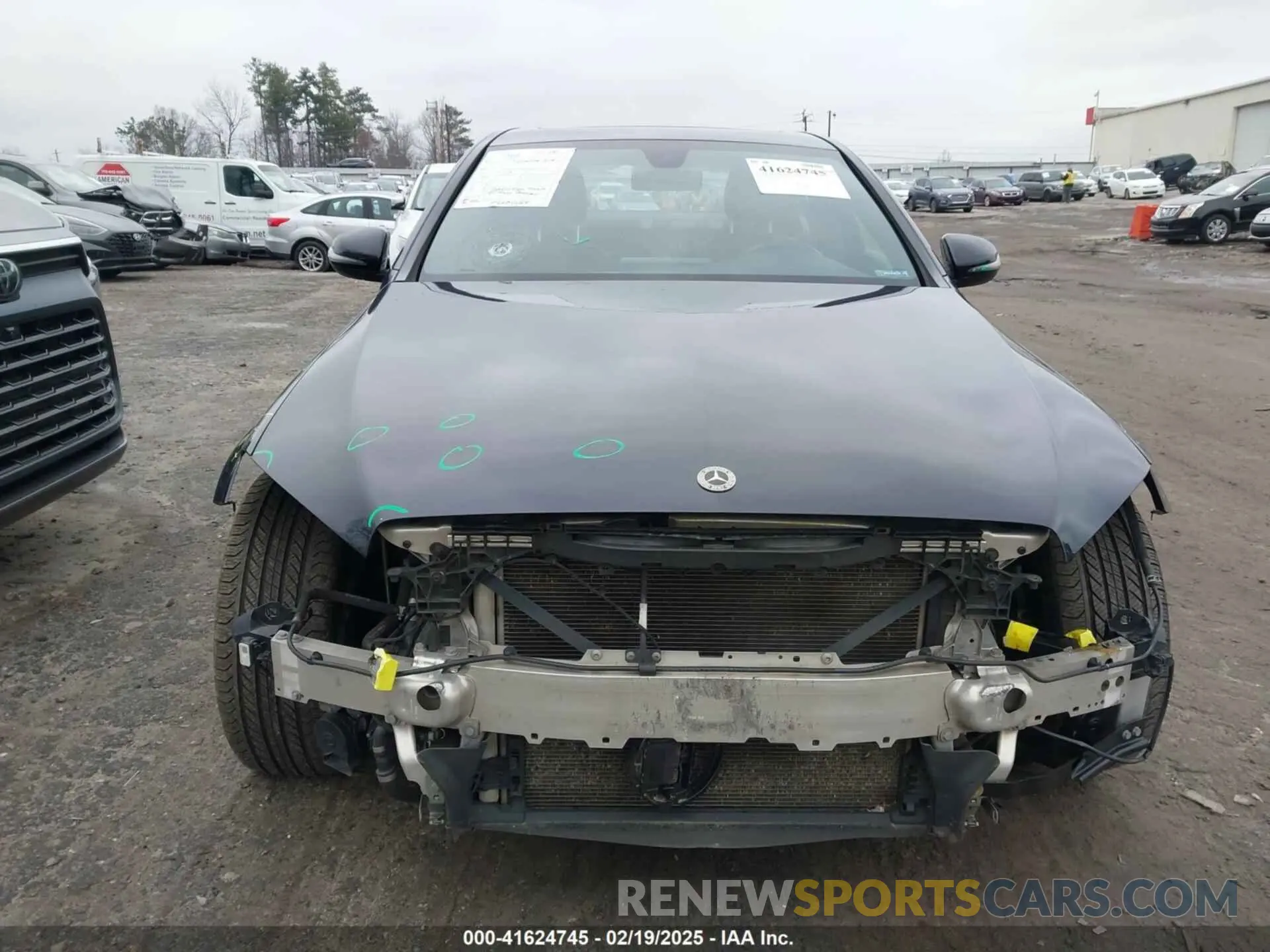 12 fotografías del automóvil dañado 55SWF6EB6KU292794 MERCEDES-BENZ AMG C 43 2019