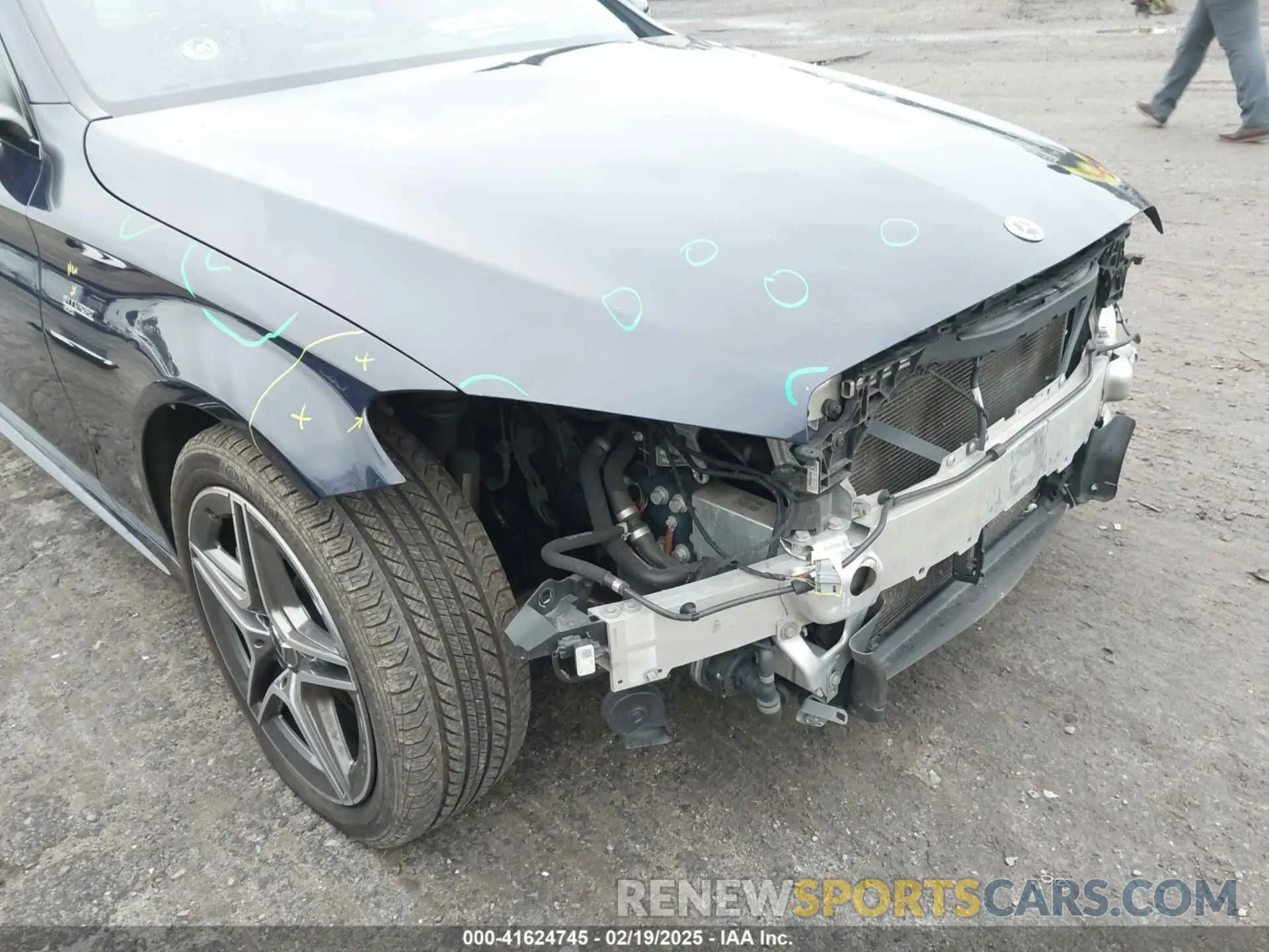 6 fotografías del automóvil dañado 55SWF6EB6KU292794 MERCEDES-BENZ AMG C 43 2019