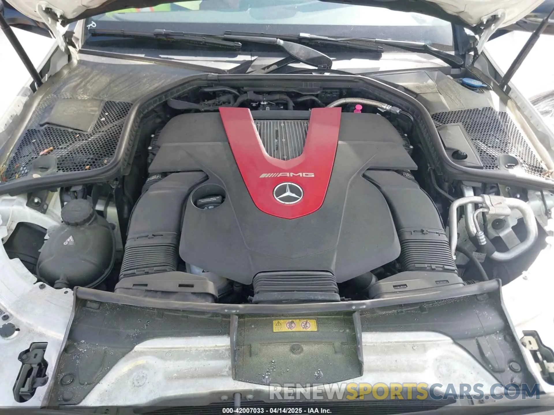 10 fotografías del automóvil dañado 55SWF6EB6KU304488 MERCEDES-BENZ AMG C 43 2019