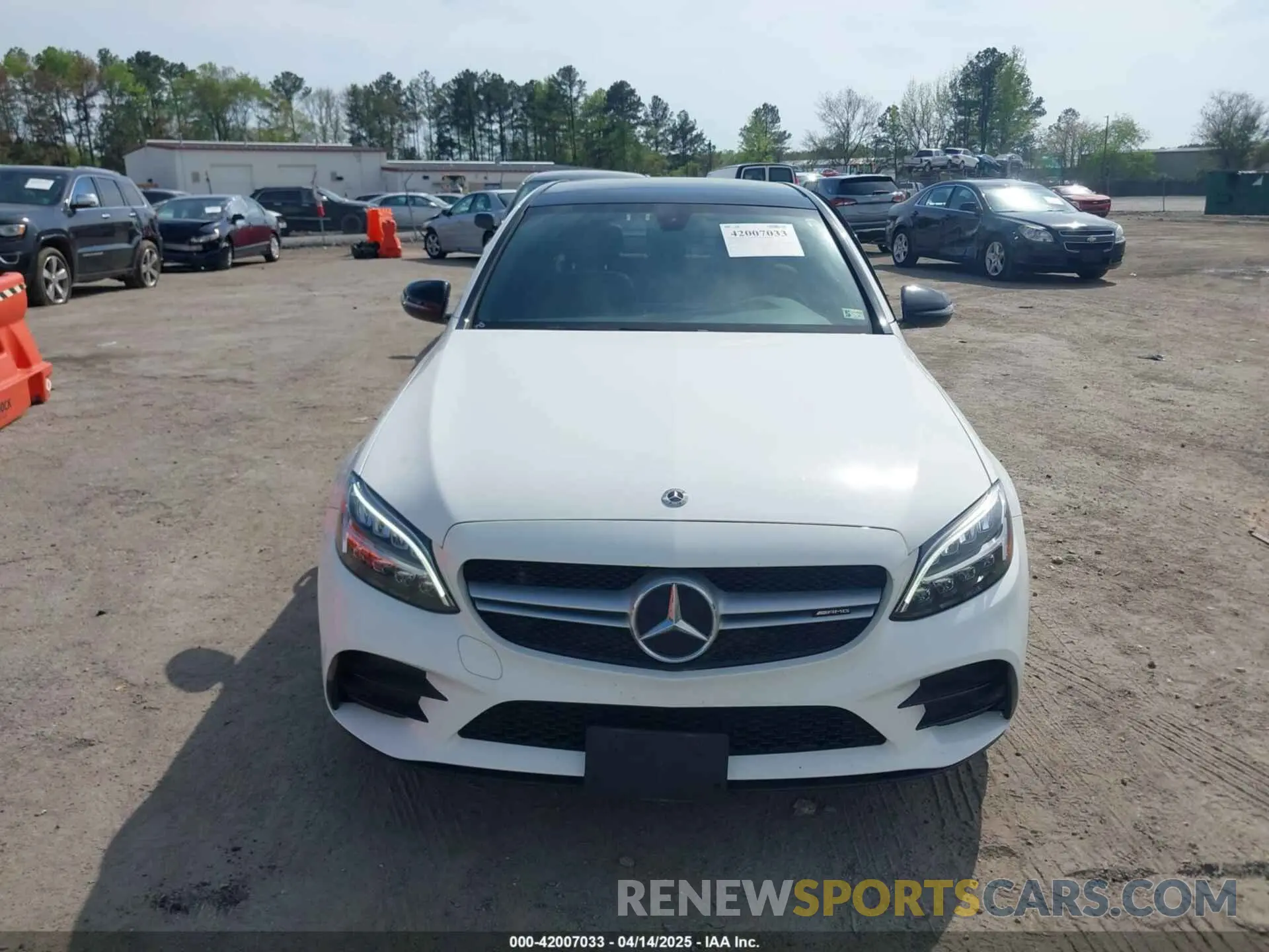 12 fotografías del automóvil dañado 55SWF6EB6KU304488 MERCEDES-BENZ AMG C 43 2019