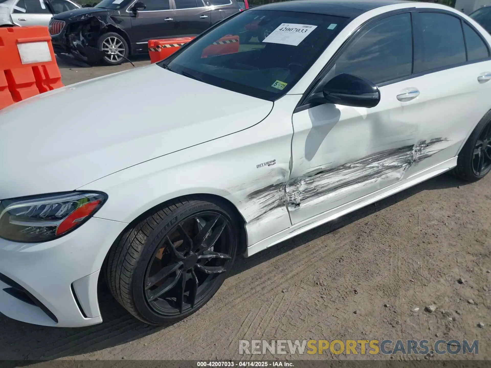 6 fotografías del automóvil dañado 55SWF6EB6KU304488 MERCEDES-BENZ AMG C 43 2019
