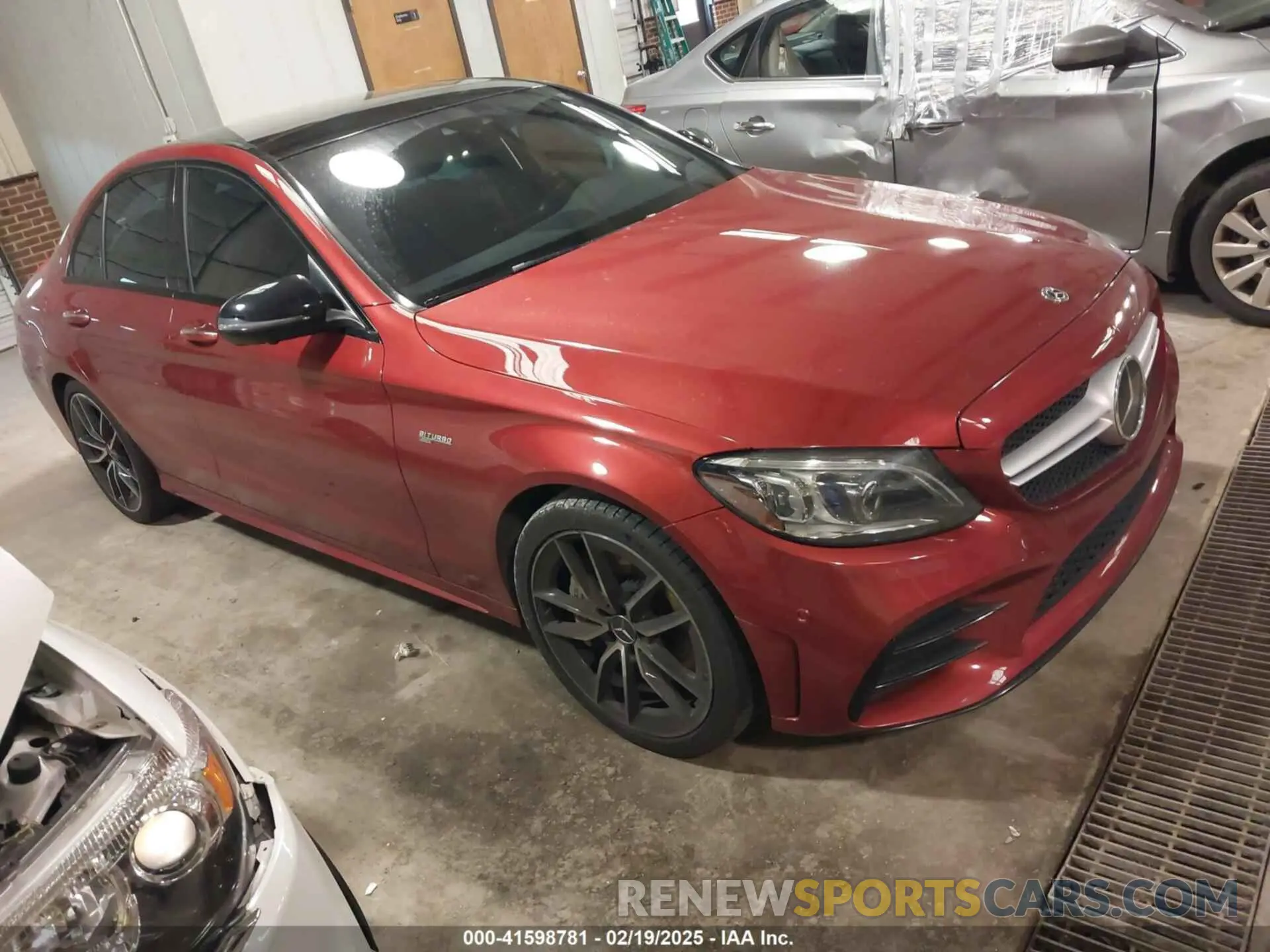 1 fotografías del automóvil dañado 55SWF6EB7KU295610 MERCEDES-BENZ AMG C 43 2019