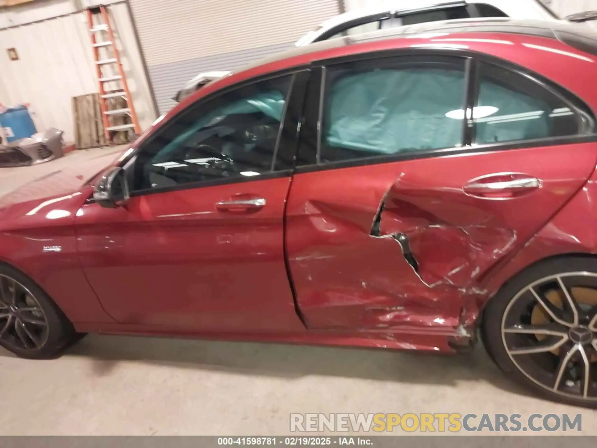 14 fotografías del automóvil dañado 55SWF6EB7KU295610 MERCEDES-BENZ AMG C 43 2019