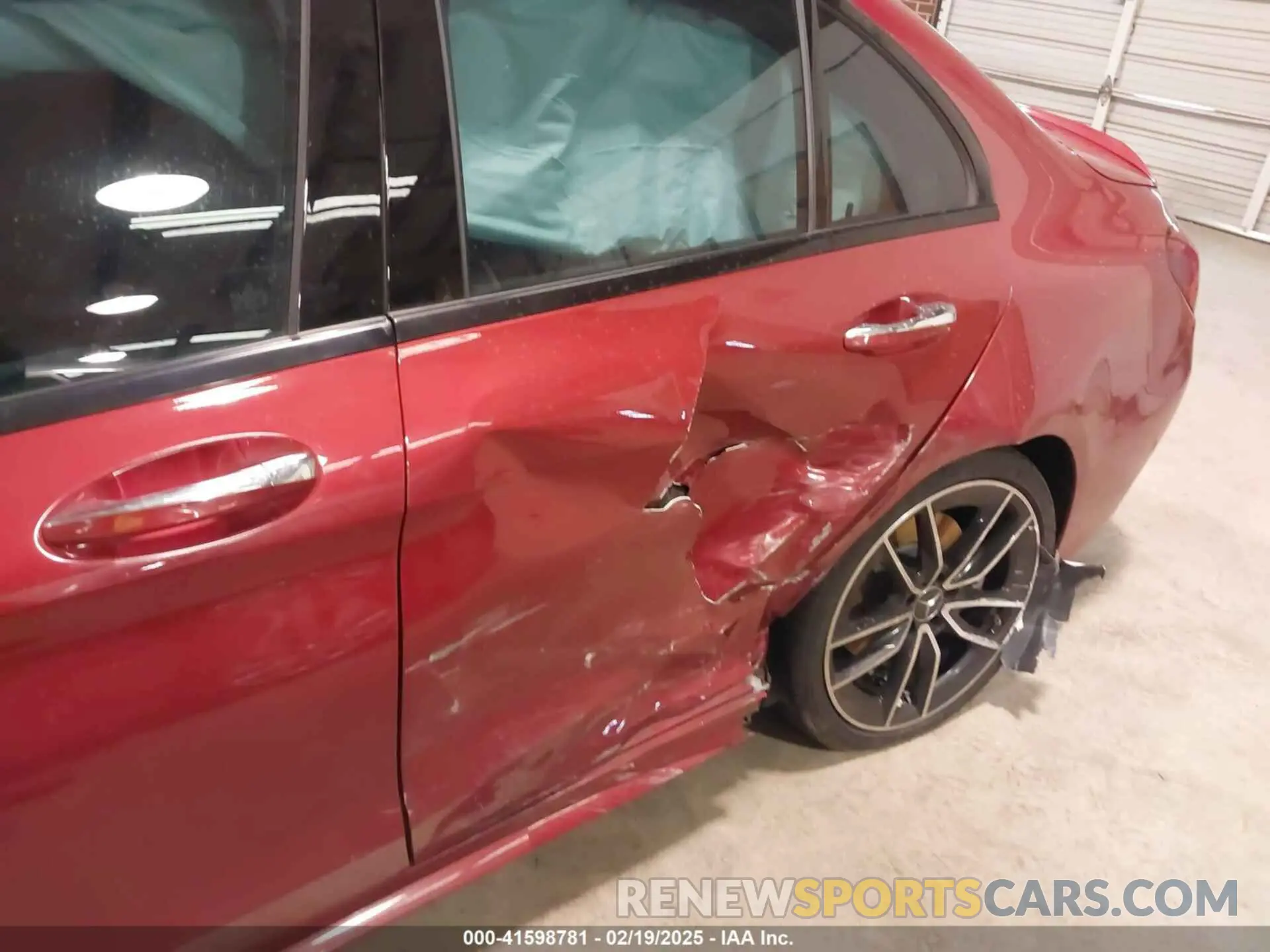 6 fotografías del automóvil dañado 55SWF6EB7KU295610 MERCEDES-BENZ AMG C 43 2019