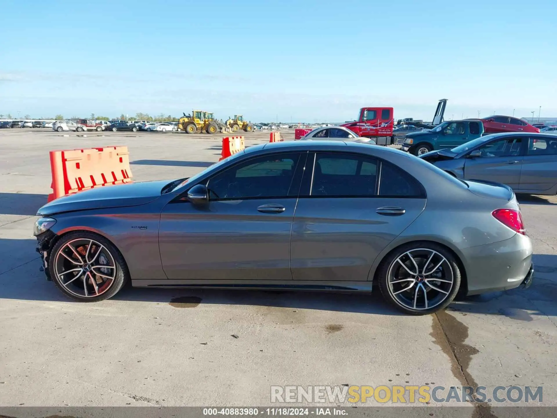 14 fotografías del automóvil dañado 55SWF6EB9KU291073 MERCEDES-BENZ AMG C 43 2019