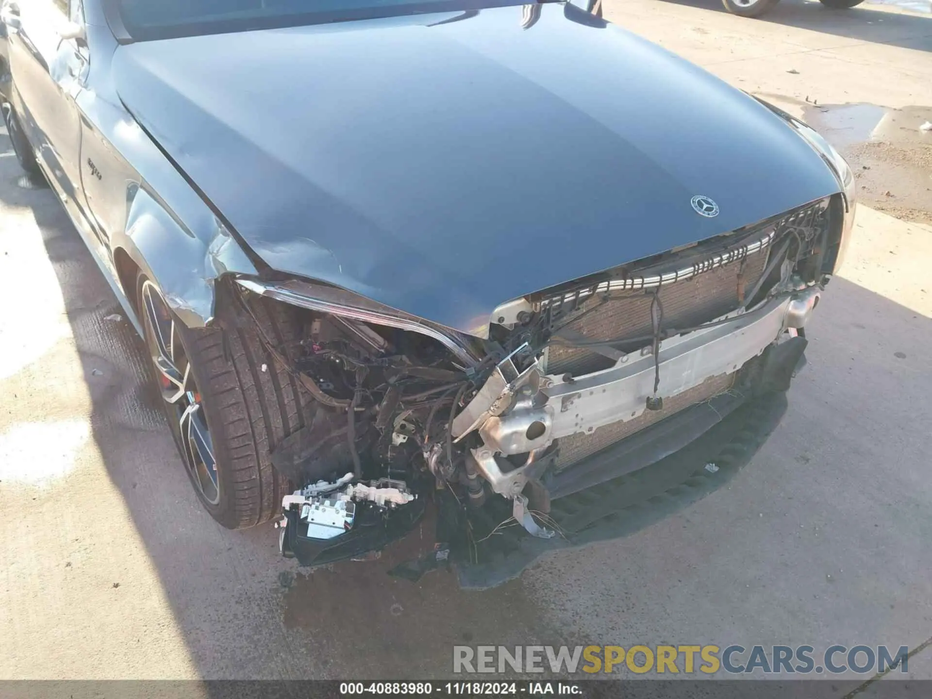6 fotografías del automóvil dañado 55SWF6EB9KU291073 MERCEDES-BENZ AMG C 43 2019