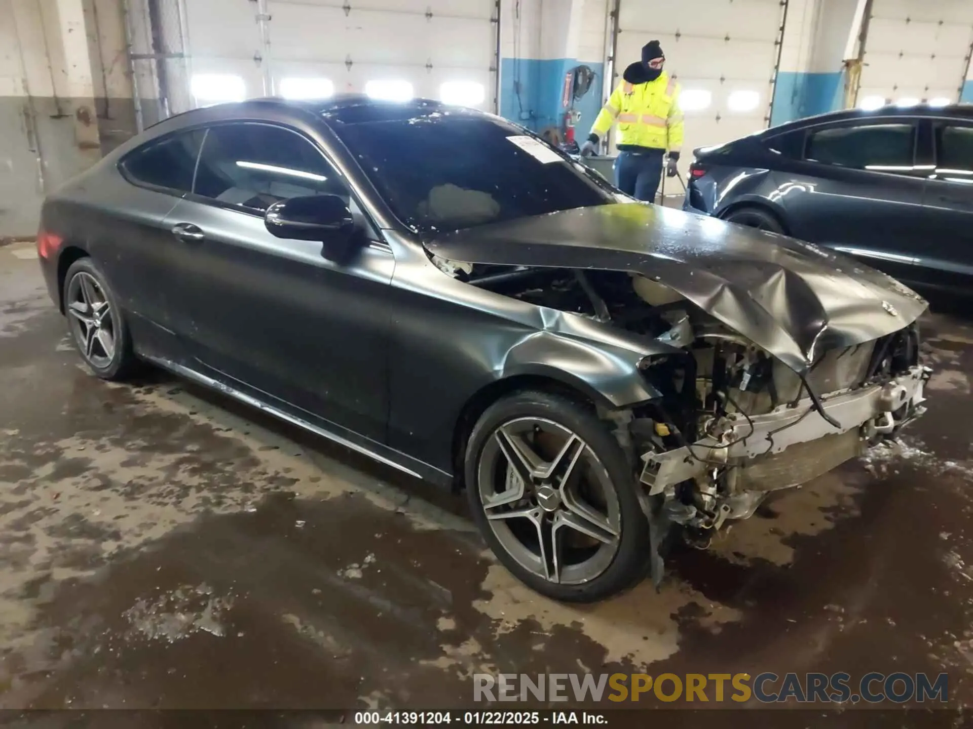1 fotografías del automóvil dañado WDDWJ6EB2KF876692 MERCEDES-BENZ AMG C 43 2019