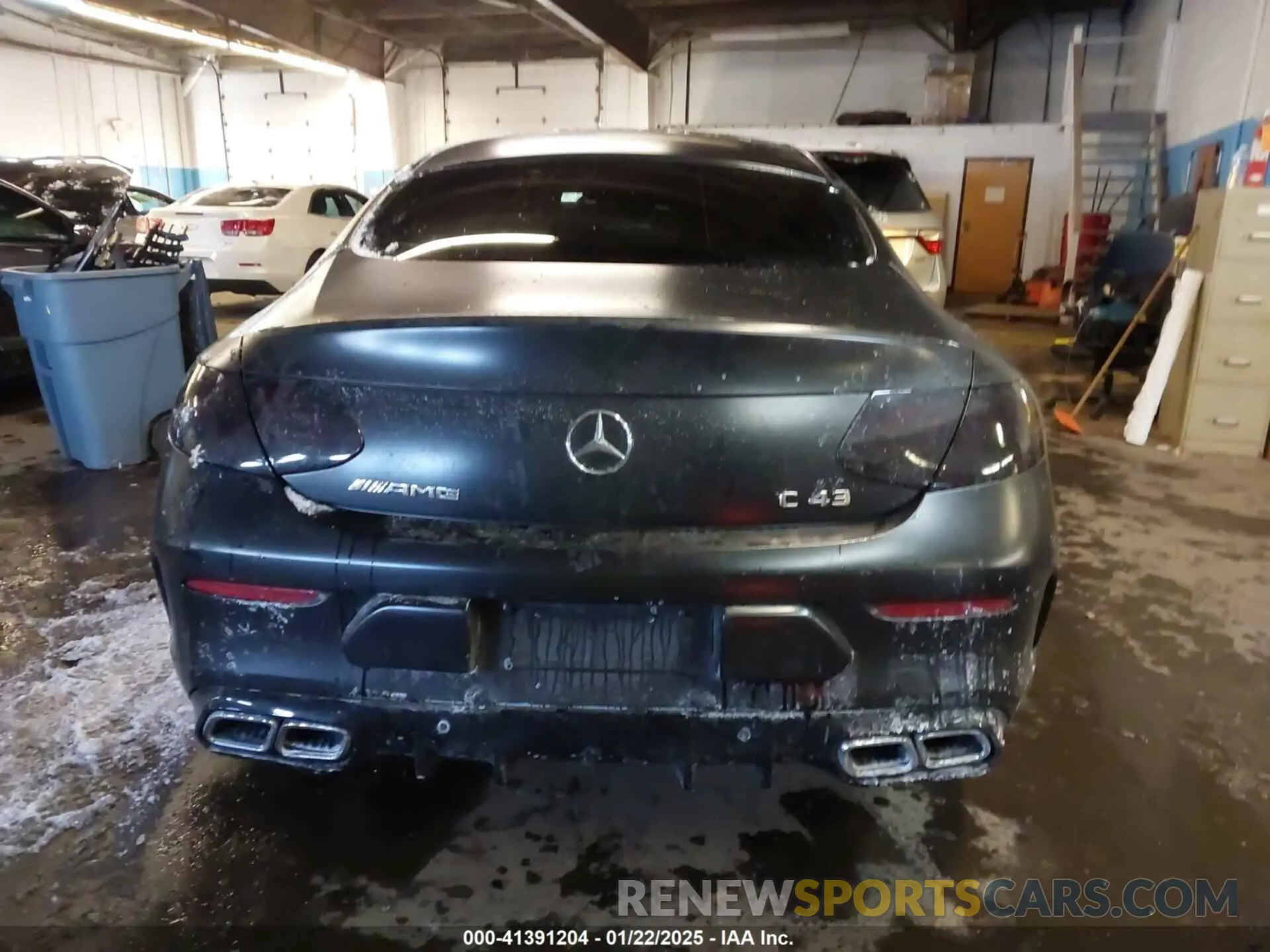 17 fotografías del automóvil dañado WDDWJ6EB2KF876692 MERCEDES-BENZ AMG C 43 2019