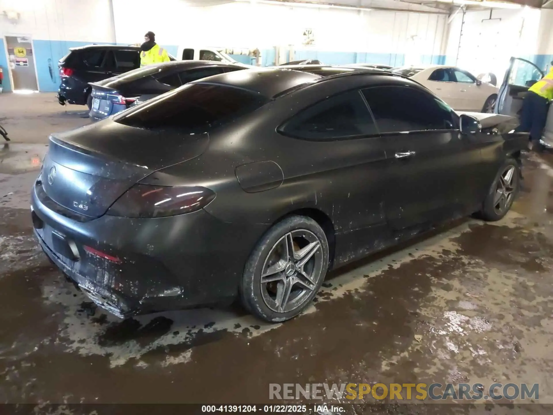 4 fotografías del automóvil dañado WDDWJ6EB2KF876692 MERCEDES-BENZ AMG C 43 2019