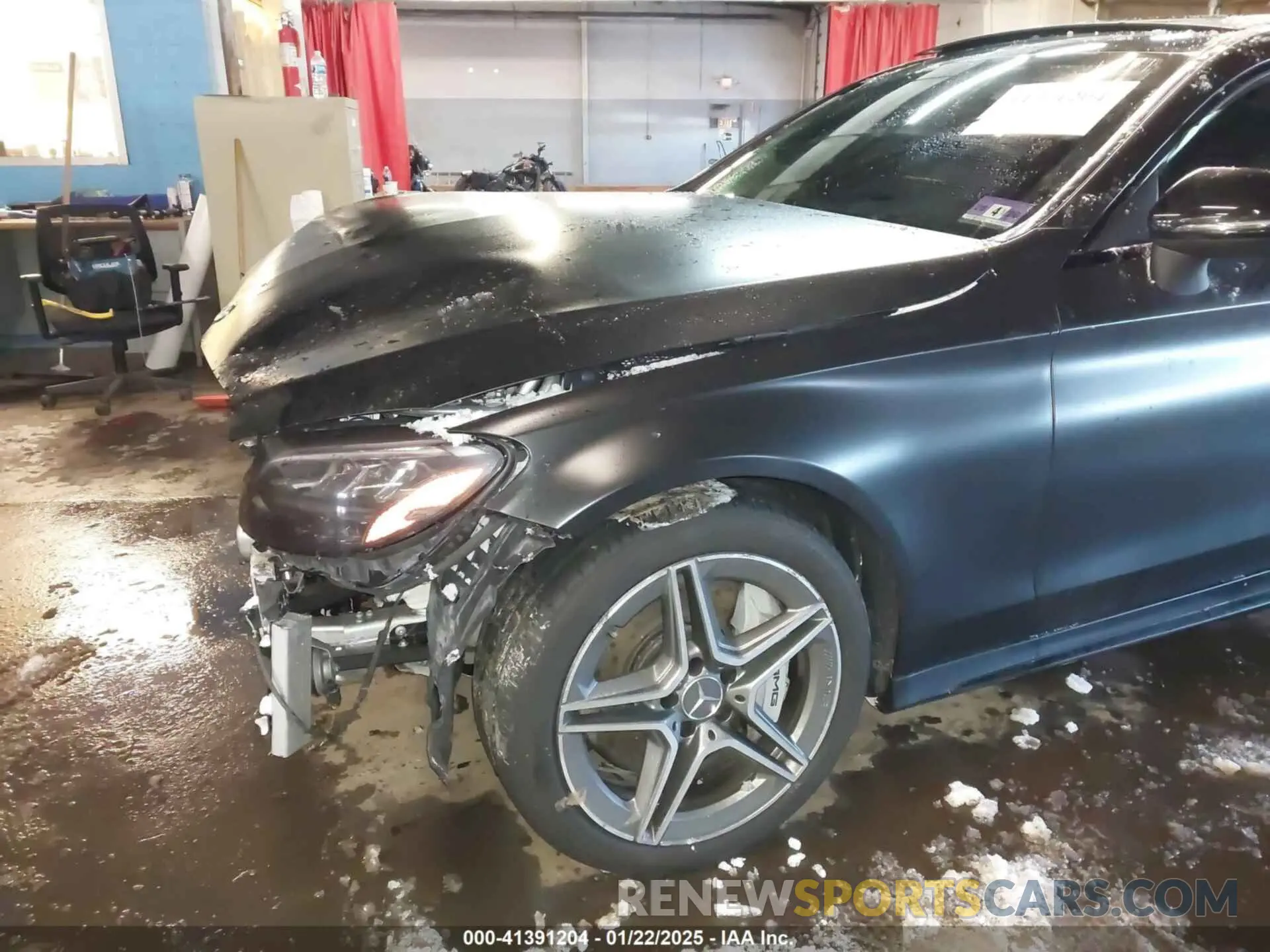 6 fotografías del automóvil dañado WDDWJ6EB2KF876692 MERCEDES-BENZ AMG C 43 2019
