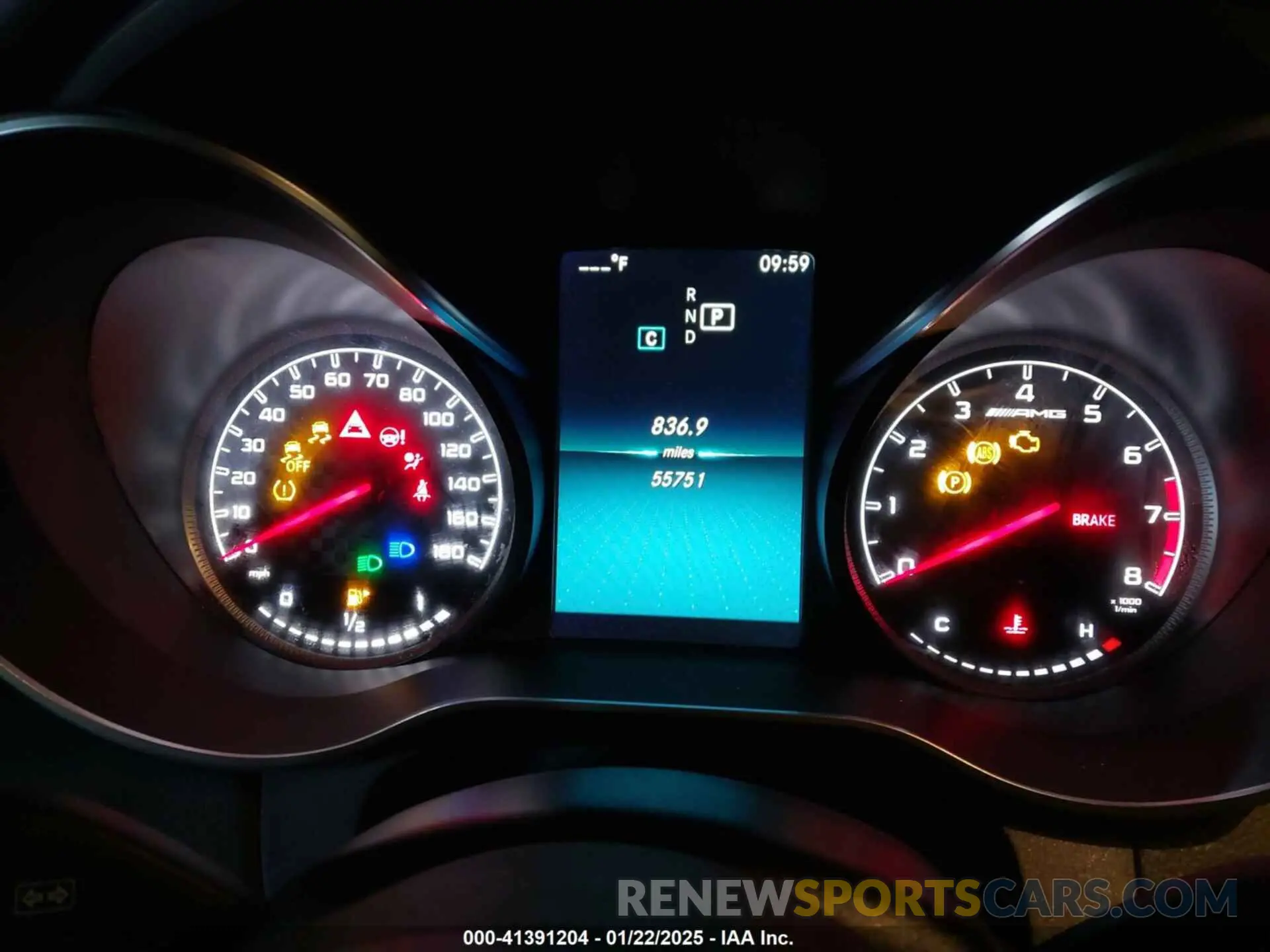 7 fotografías del automóvil dañado WDDWJ6EB2KF876692 MERCEDES-BENZ AMG C 43 2019