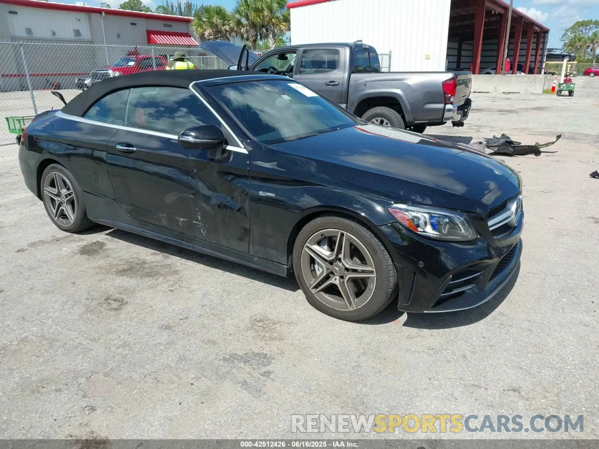 1 fotografías del automóvil dañado WDDWK6EB6KF806576 MERCEDES-BENZ AMG C 43 2019