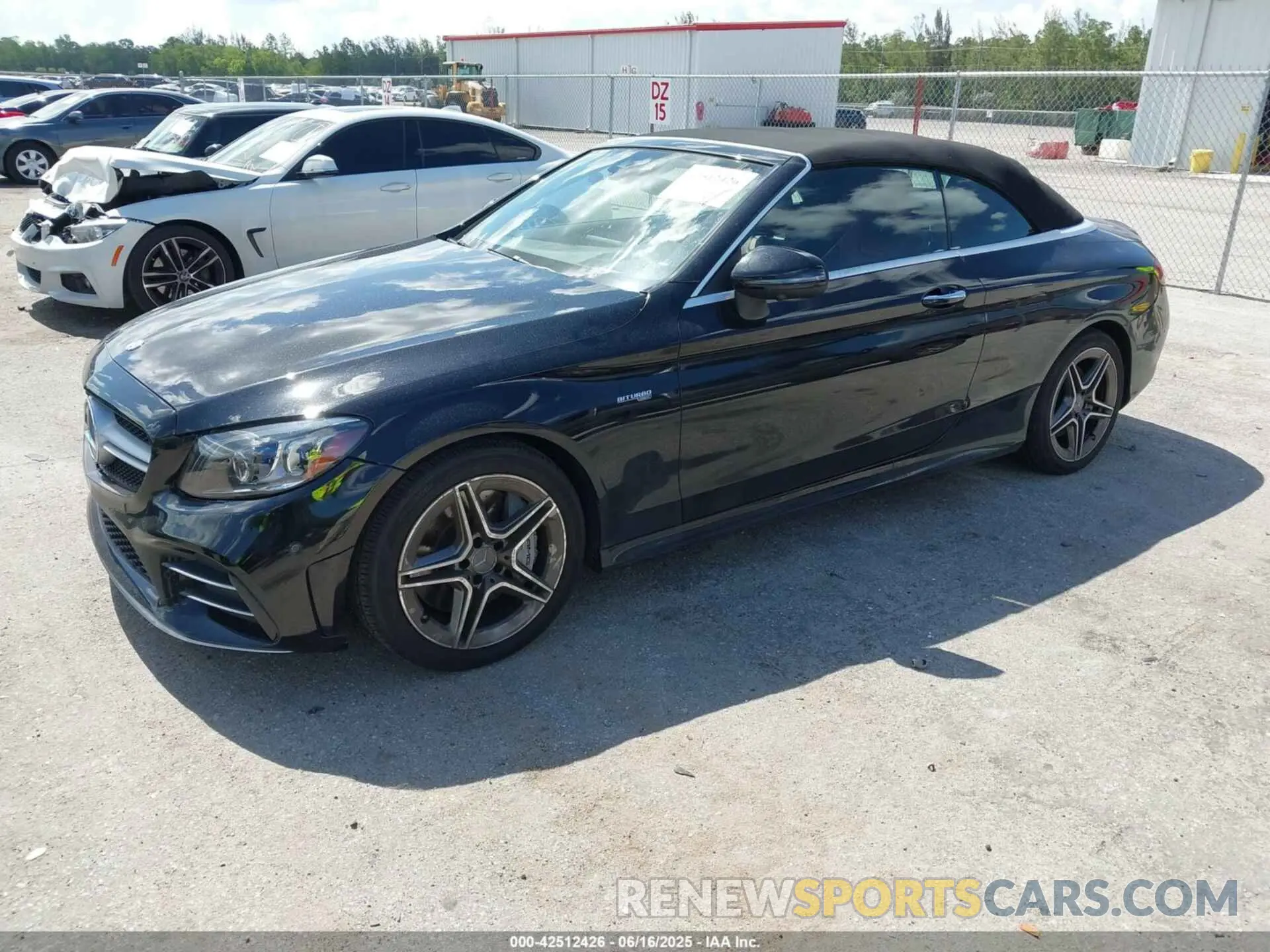 2 fotografías del automóvil dañado WDDWK6EB6KF806576 MERCEDES-BENZ AMG C 43 2019