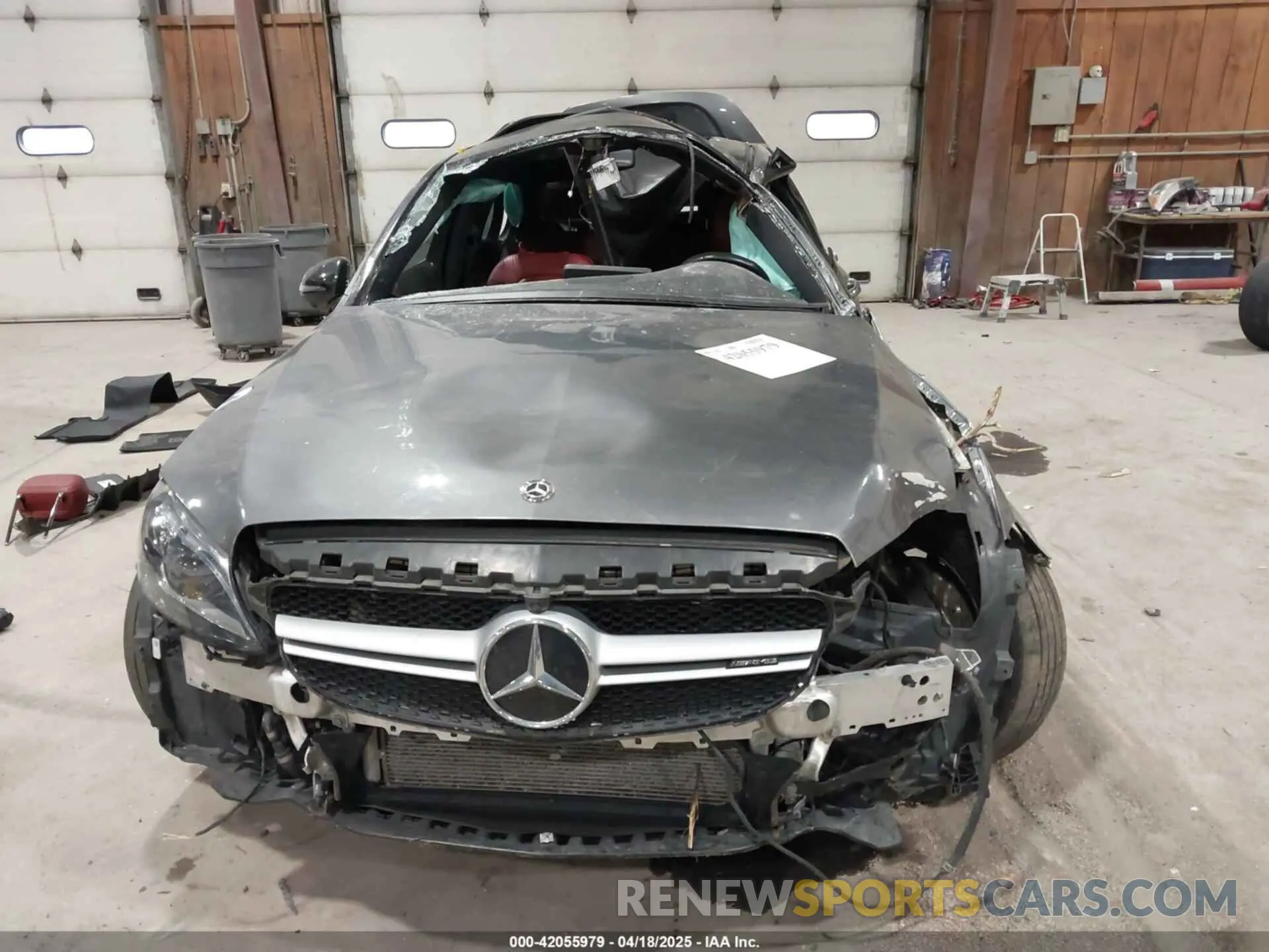 12 fotografías del automóvil dañado W1KWF6EB4LR566285 MERCEDES-BENZ AMG C 43 2020