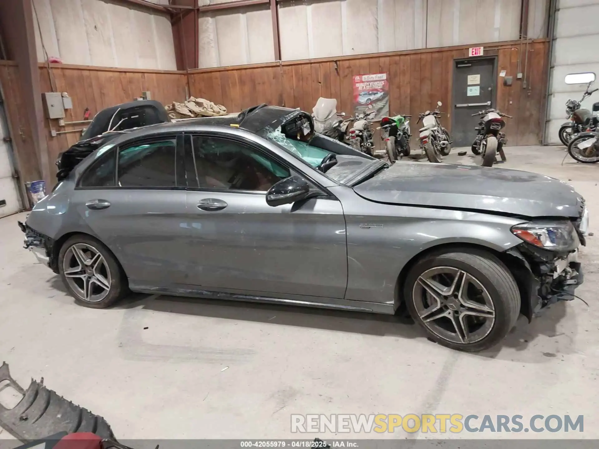 13 fotografías del automóvil dañado W1KWF6EB4LR566285 MERCEDES-BENZ AMG C 43 2020