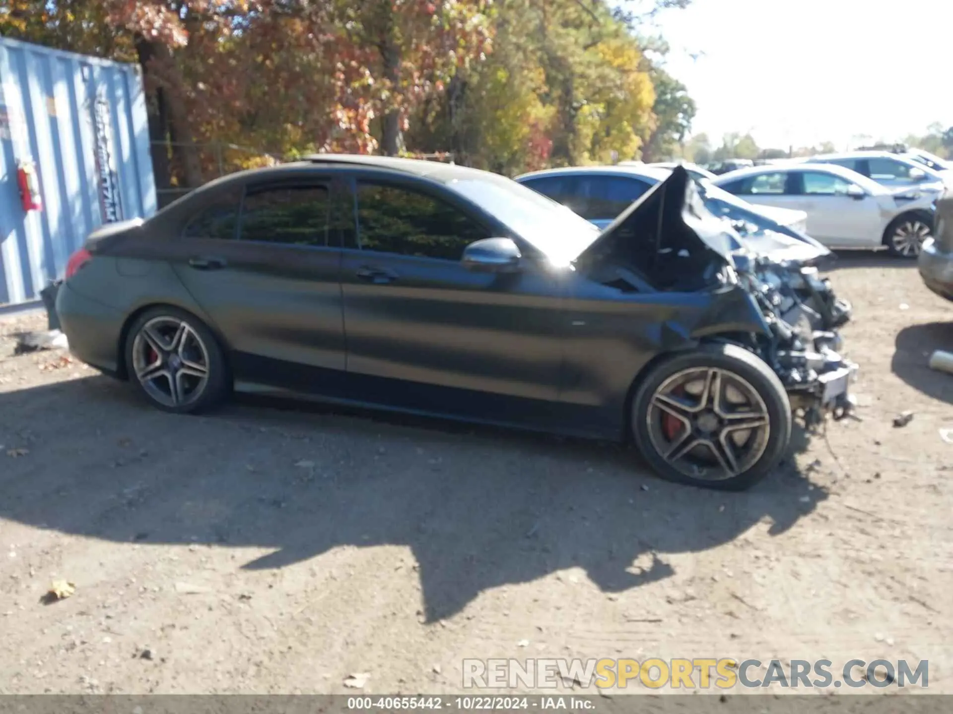 13 fotografías del automóvil dañado W1KWF6EB8LR570307 MERCEDES-BENZ AMG C 43 2020