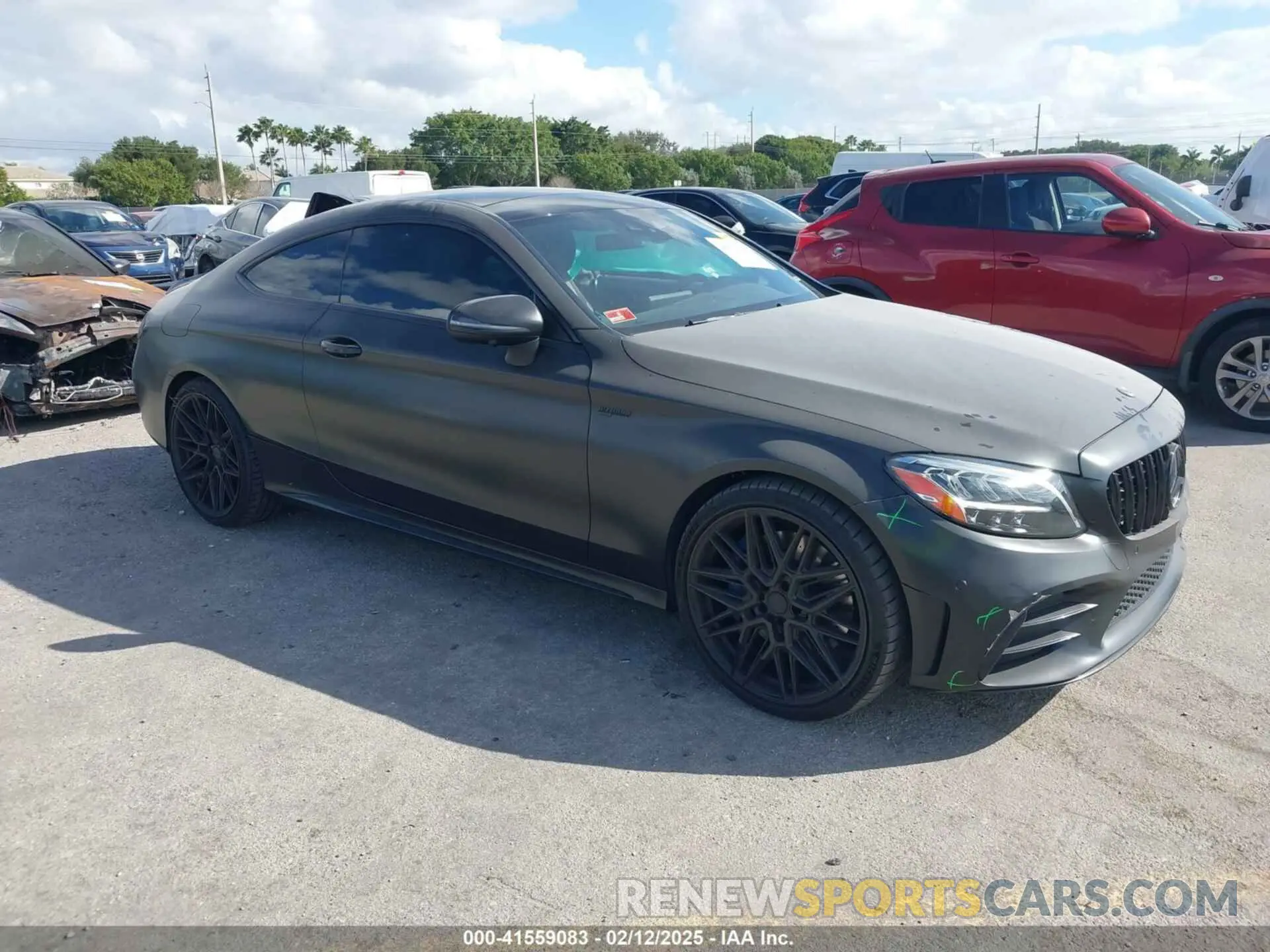 1 fotografías del automóvil dañado WDDWJ6EB2LF972503 MERCEDES-BENZ AMG C 43 2020