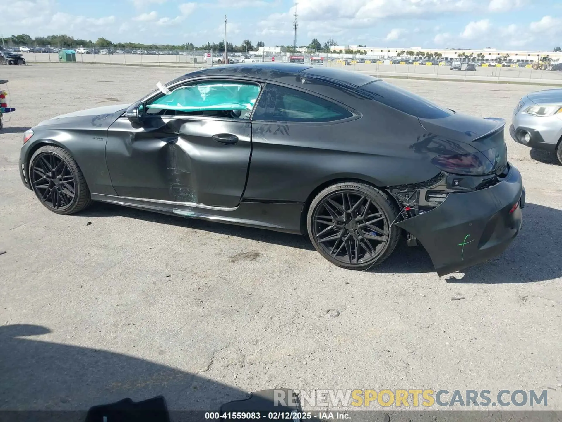 3 fotografías del automóvil dañado WDDWJ6EB2LF972503 MERCEDES-BENZ AMG C 43 2020