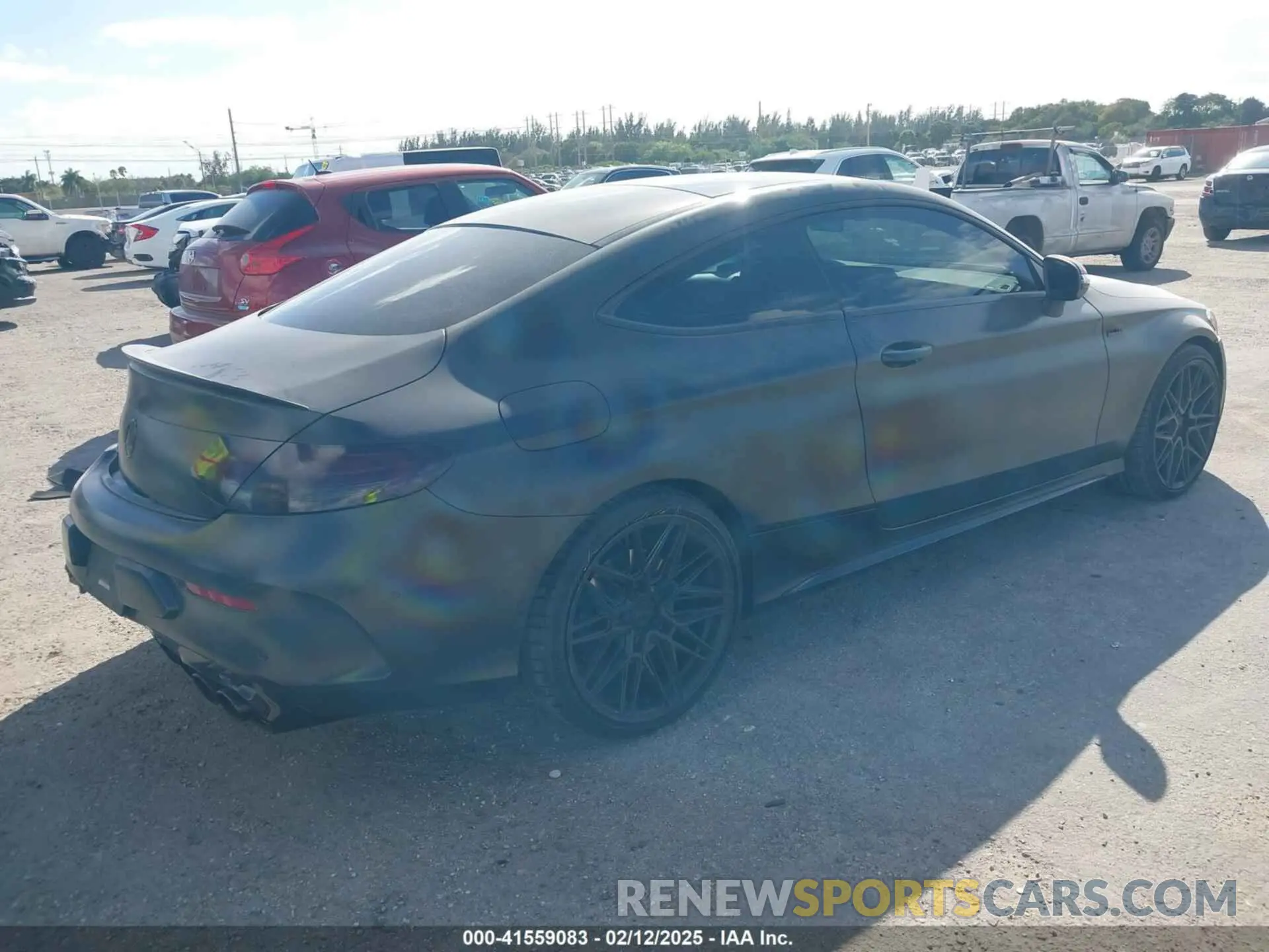 4 fotografías del automóvil dañado WDDWJ6EB2LF972503 MERCEDES-BENZ AMG C 43 2020