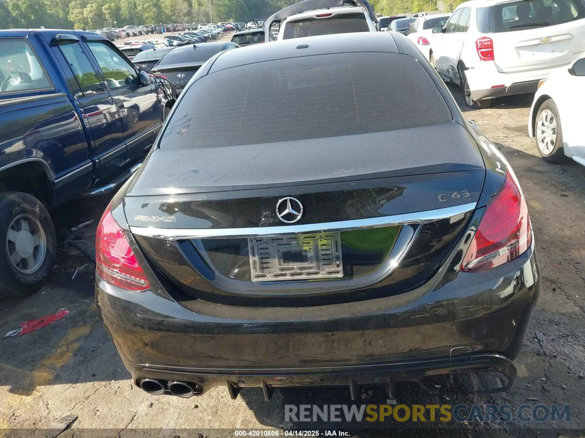 16 fotografías del automóvil dañado W1KWF6EB4MR611985 MERCEDES-BENZ AMG C 43 2021