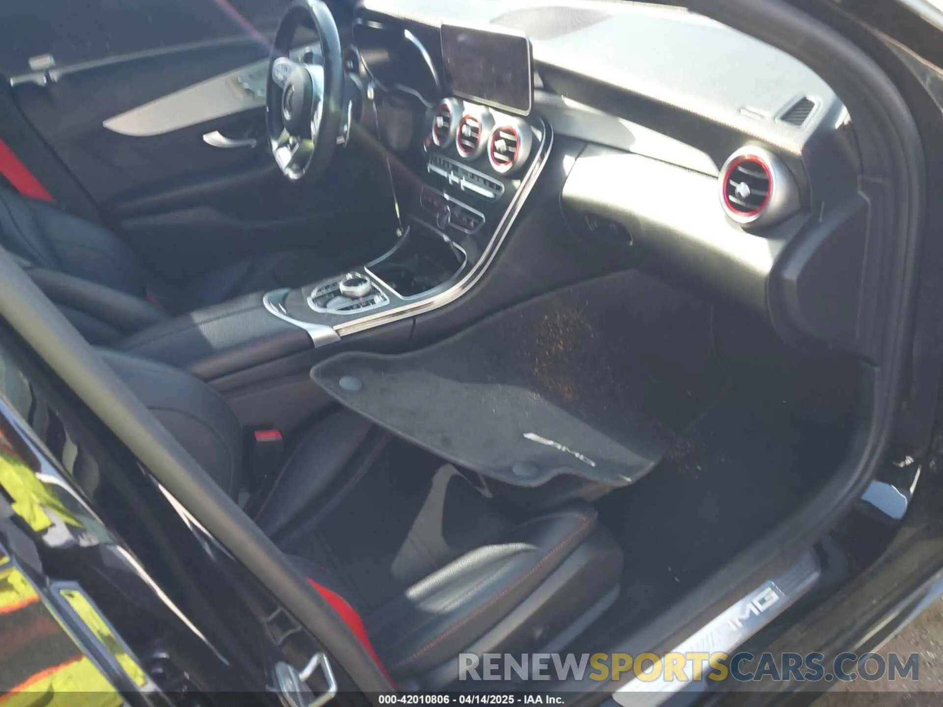 5 fotografías del automóvil dañado W1KWF6EB4MR611985 MERCEDES-BENZ AMG C 43 2021