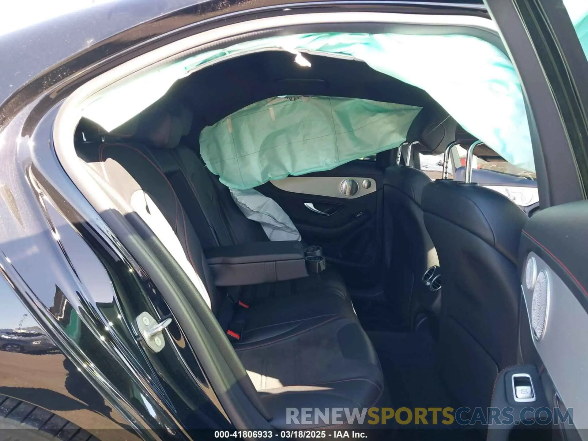 8 fotografías del automóvil dañado W1KWF6EB4MR620959 MERCEDES-BENZ AMG C 43 2021