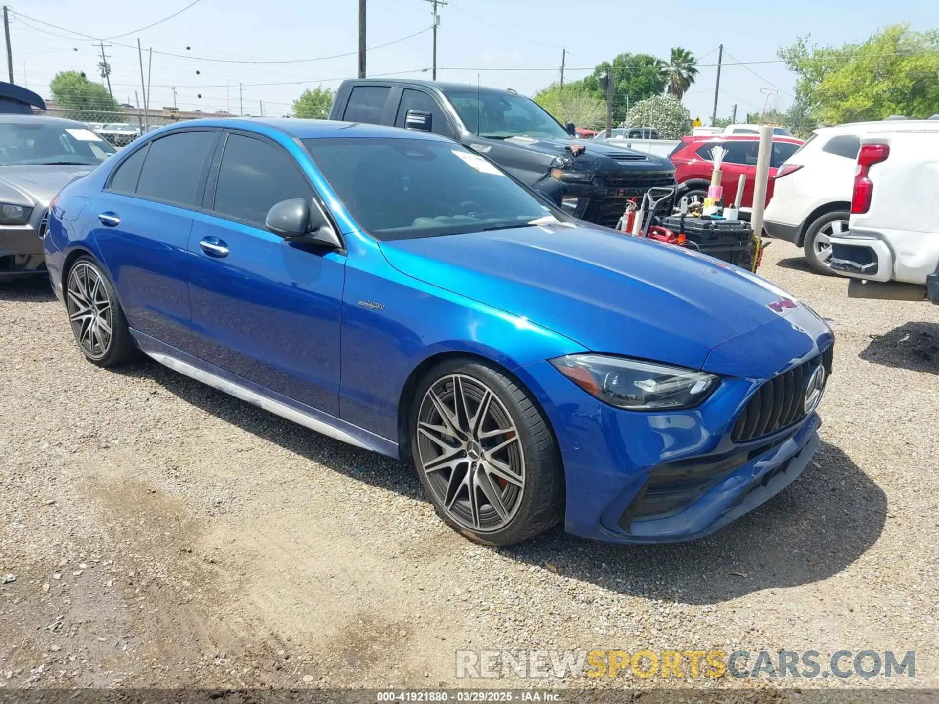 1 fotografías del automóvil dañado W1KAF8HB7PR128559 MERCEDES-BENZ AMG C 43 2023