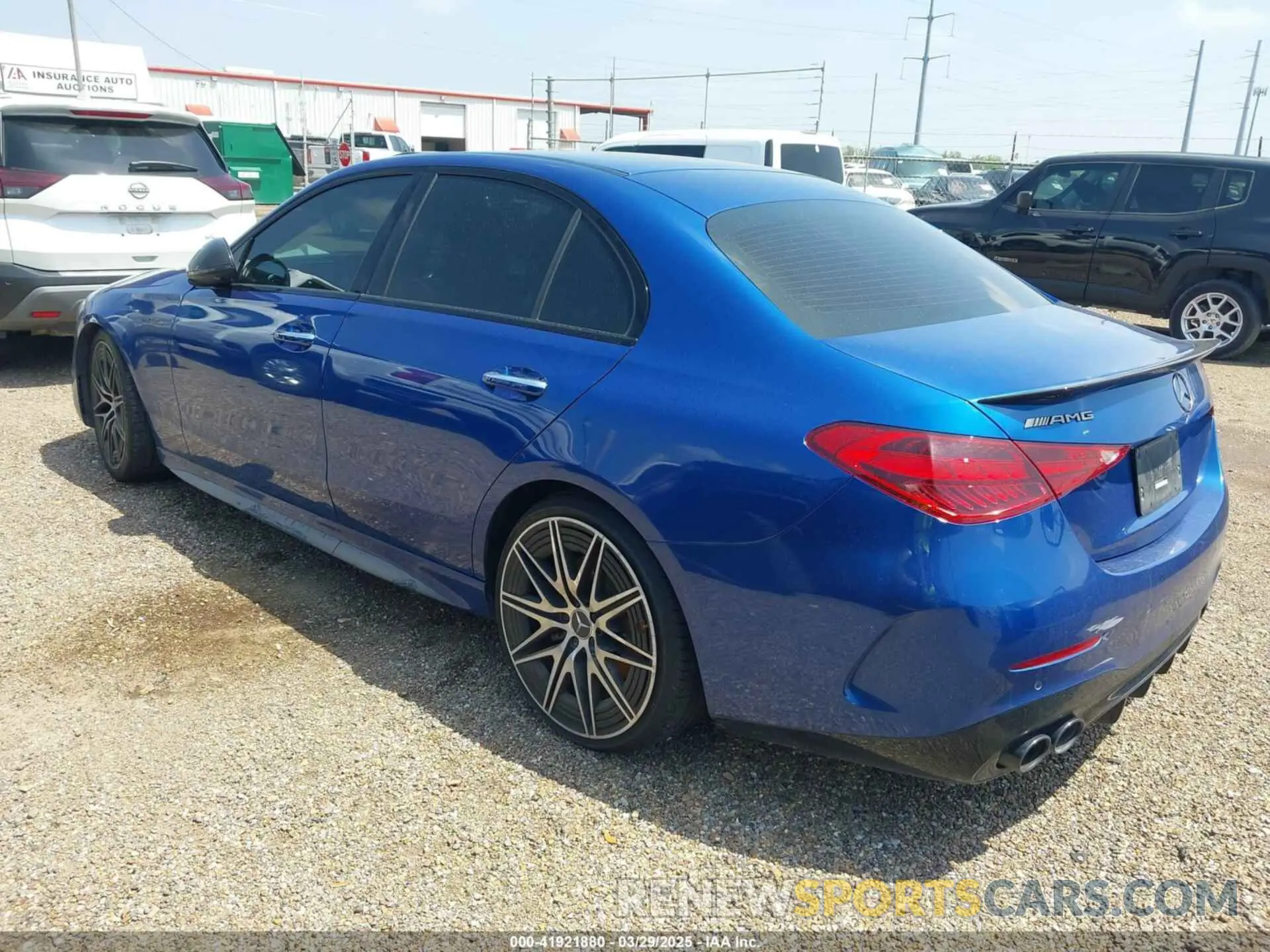 3 fotografías del automóvil dañado W1KAF8HB7PR128559 MERCEDES-BENZ AMG C 43 2023