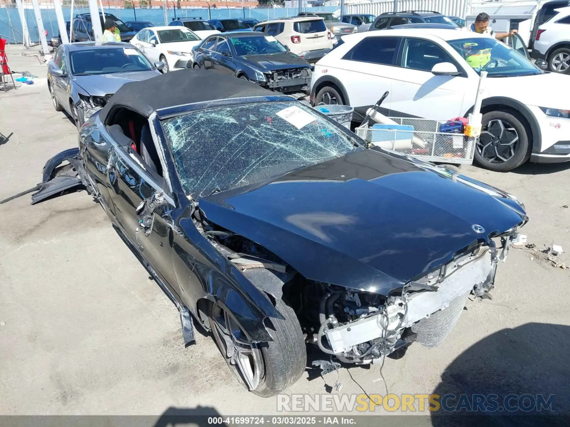 6 fotografías del automóvil dañado W1KWK6EB5PG131126 MERCEDES-BENZ AMG C 43 2023