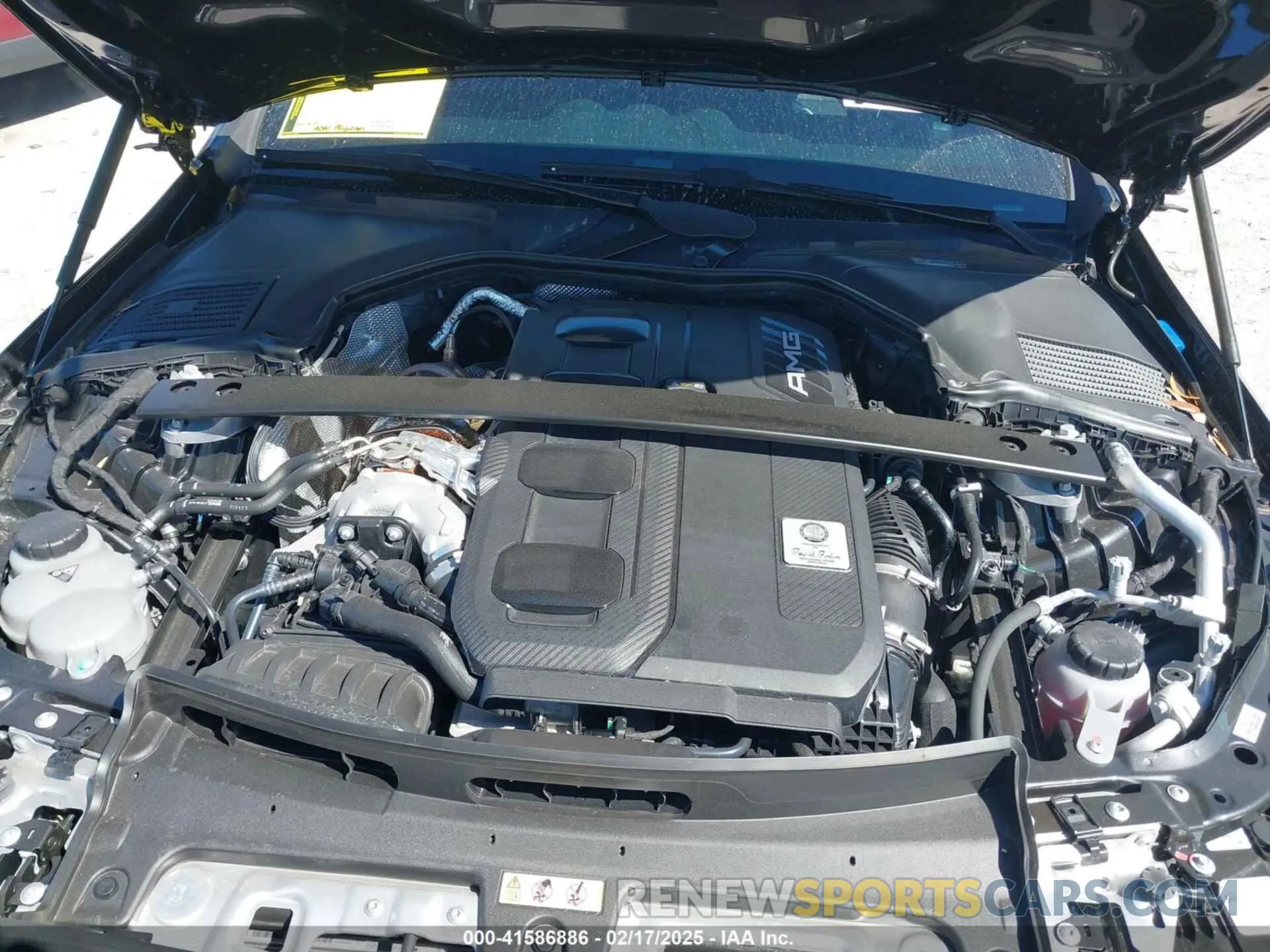 10 fotografías del automóvil dañado W1KAF8HB4RR158637 MERCEDES-BENZ AMG C 43 2024