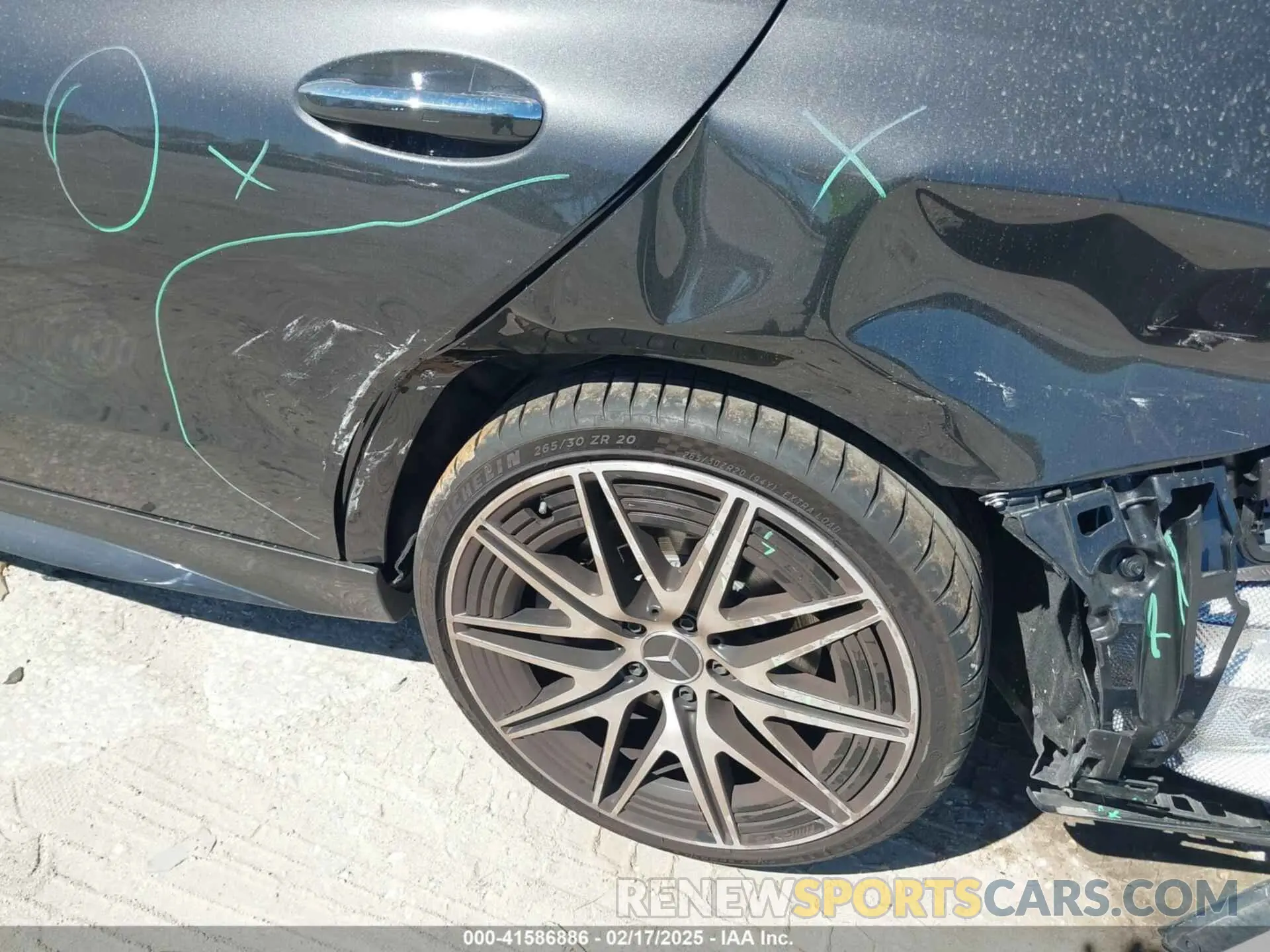 17 fotografías del automóvil dañado W1KAF8HB4RR158637 MERCEDES-BENZ AMG C 43 2024