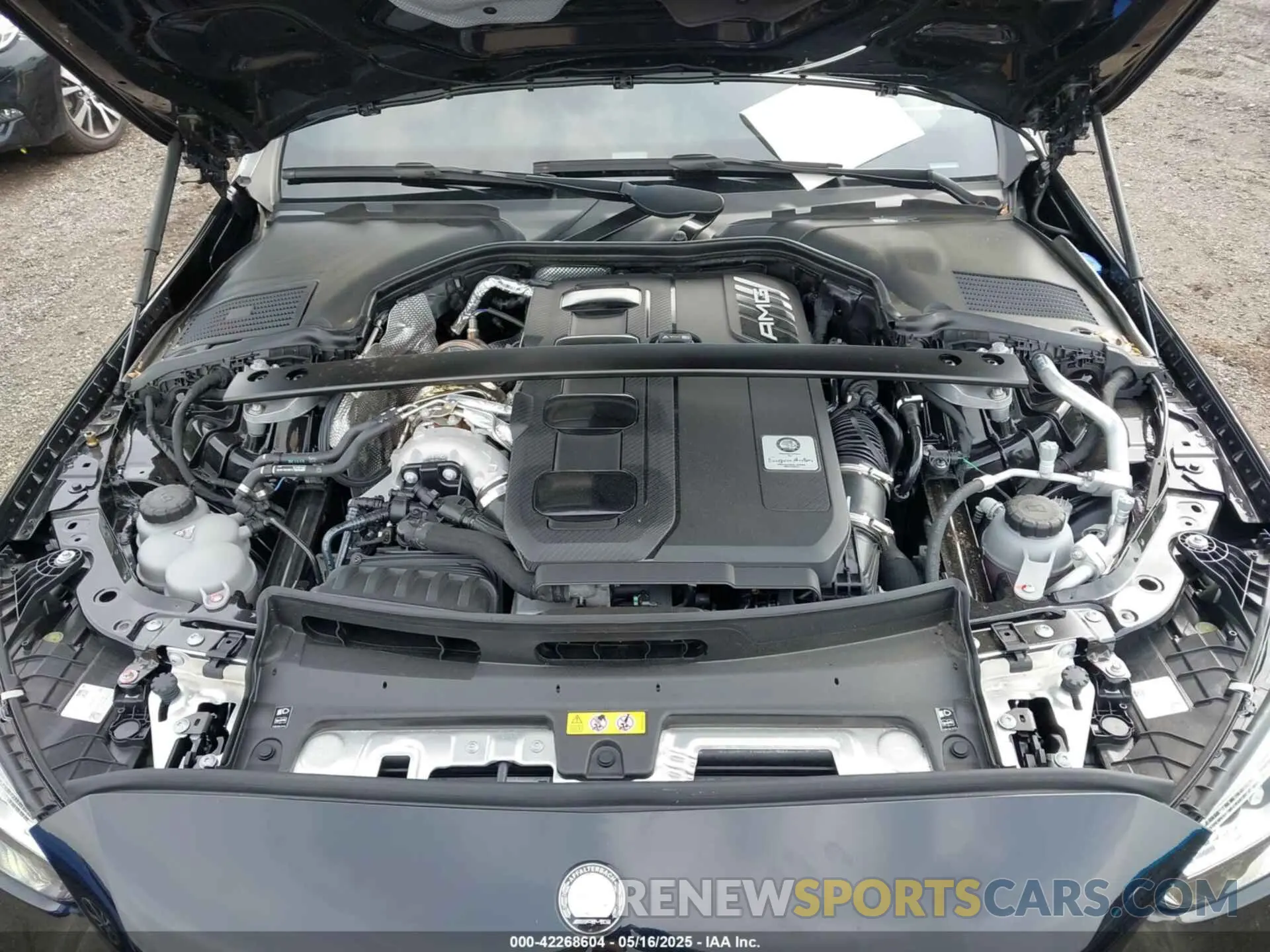 10 fotografías del automóvil dañado W1KAF8HB7RR168322 MERCEDES-BENZ AMG C 43 2024